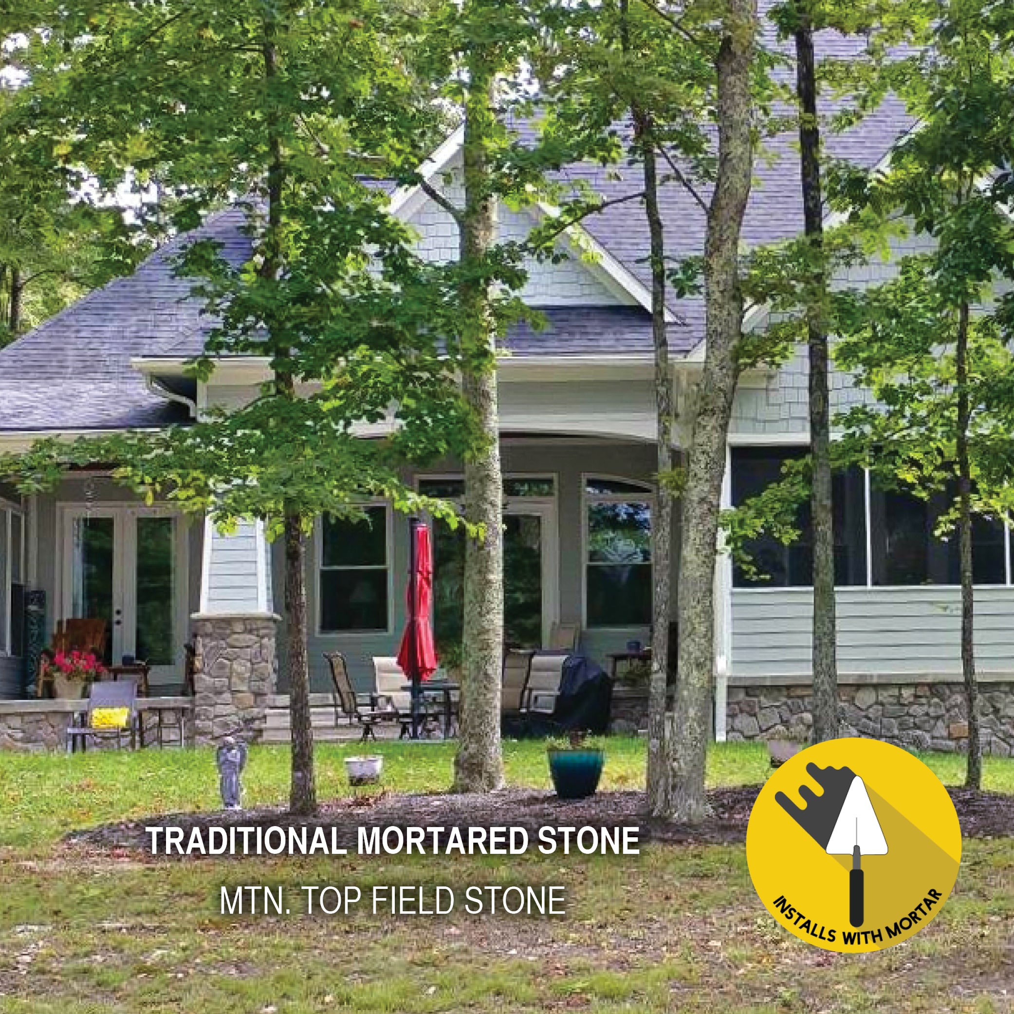 M-Rock MOUNTAINTOPFLATS Stone-Veneer - View #2