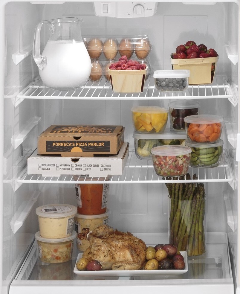 bisque refrigerator lowe's