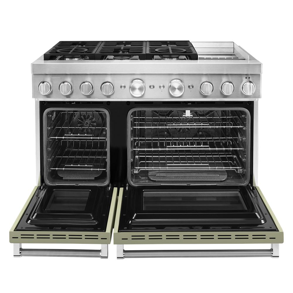 KitchenAid KFDC558JAV Double-Dual-Fuel-Ranges - View #2