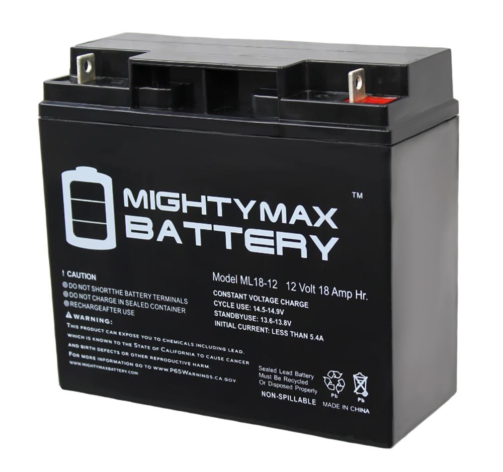 Mighty Max Battery 12V 18AH for Generac 7500 EXL Portable