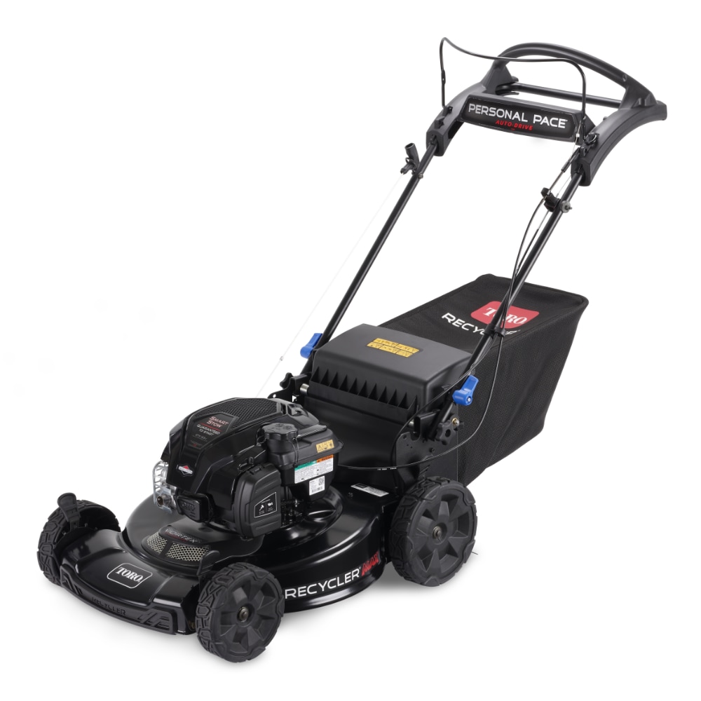 Toro Recycler Max 163-cc 22-in Gas Self-propelled Lawn Mower with Briggs  and Stratton Engine in the Gas Push Lawn Mowers department at