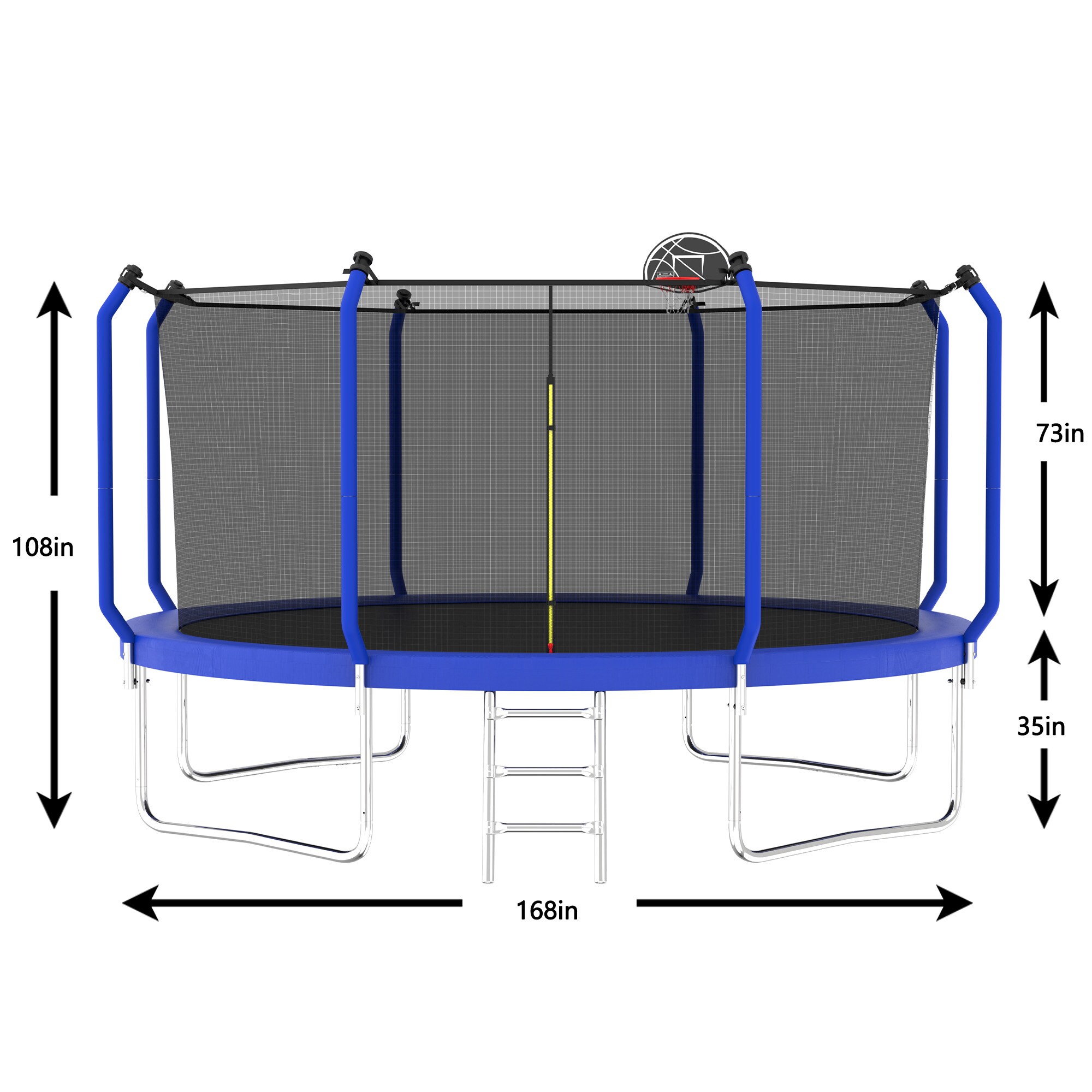 Kahomvis H4-QPMERS-18 trampolines - View #3