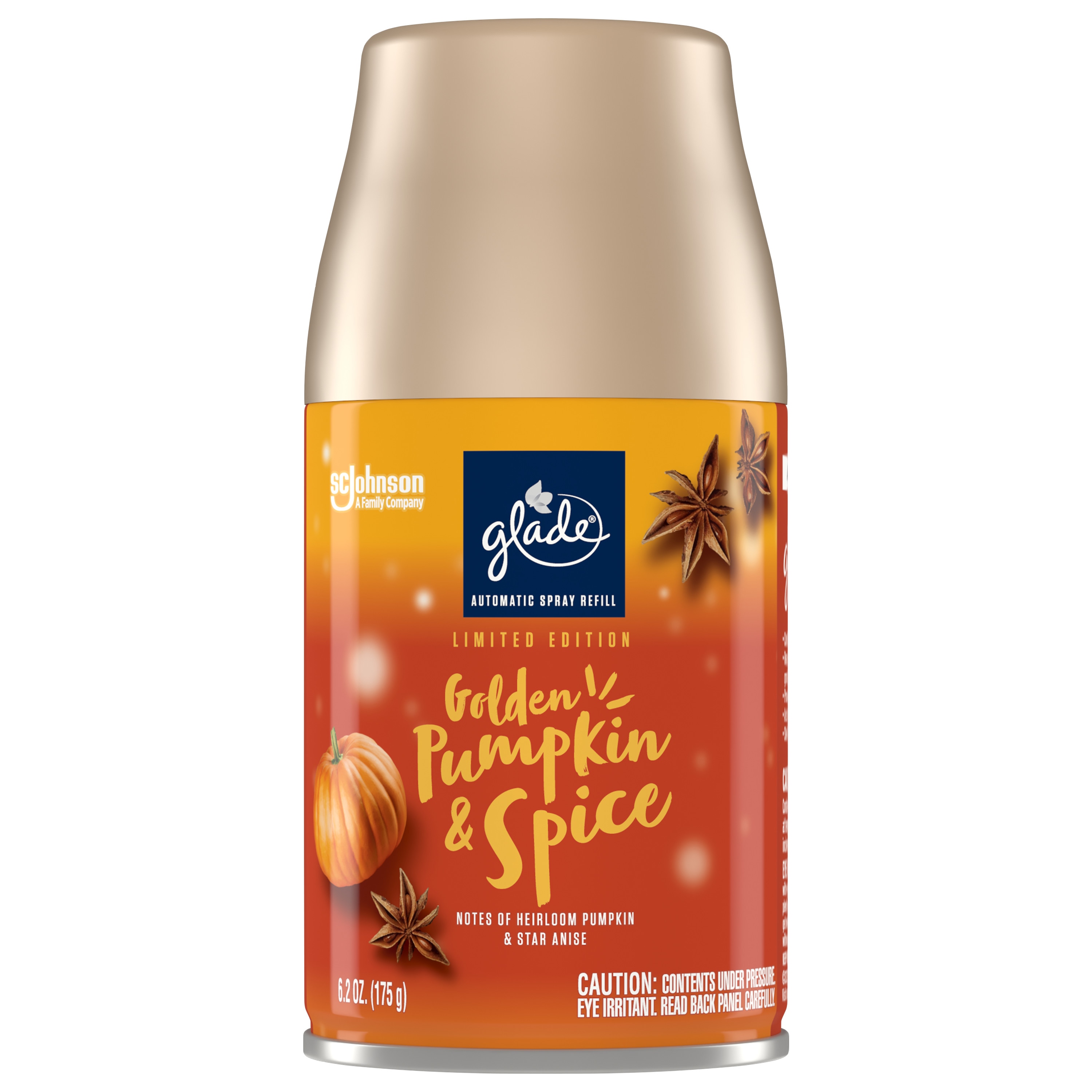 Glade 362853 6.2 Ounce(s) Golden Pumpkin and Spice Refill Air Freshener
