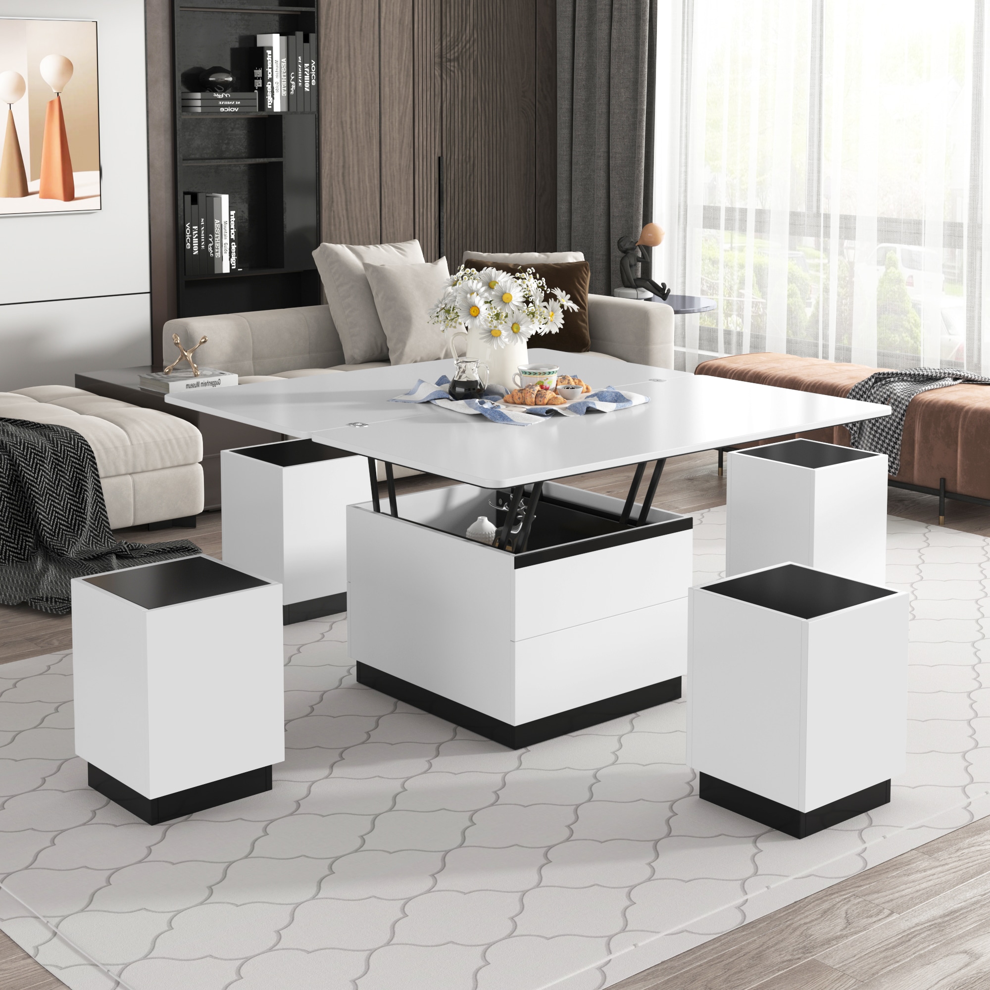 ModernLuxe L3P-CH307467AAK Coffee-Tables - View #2