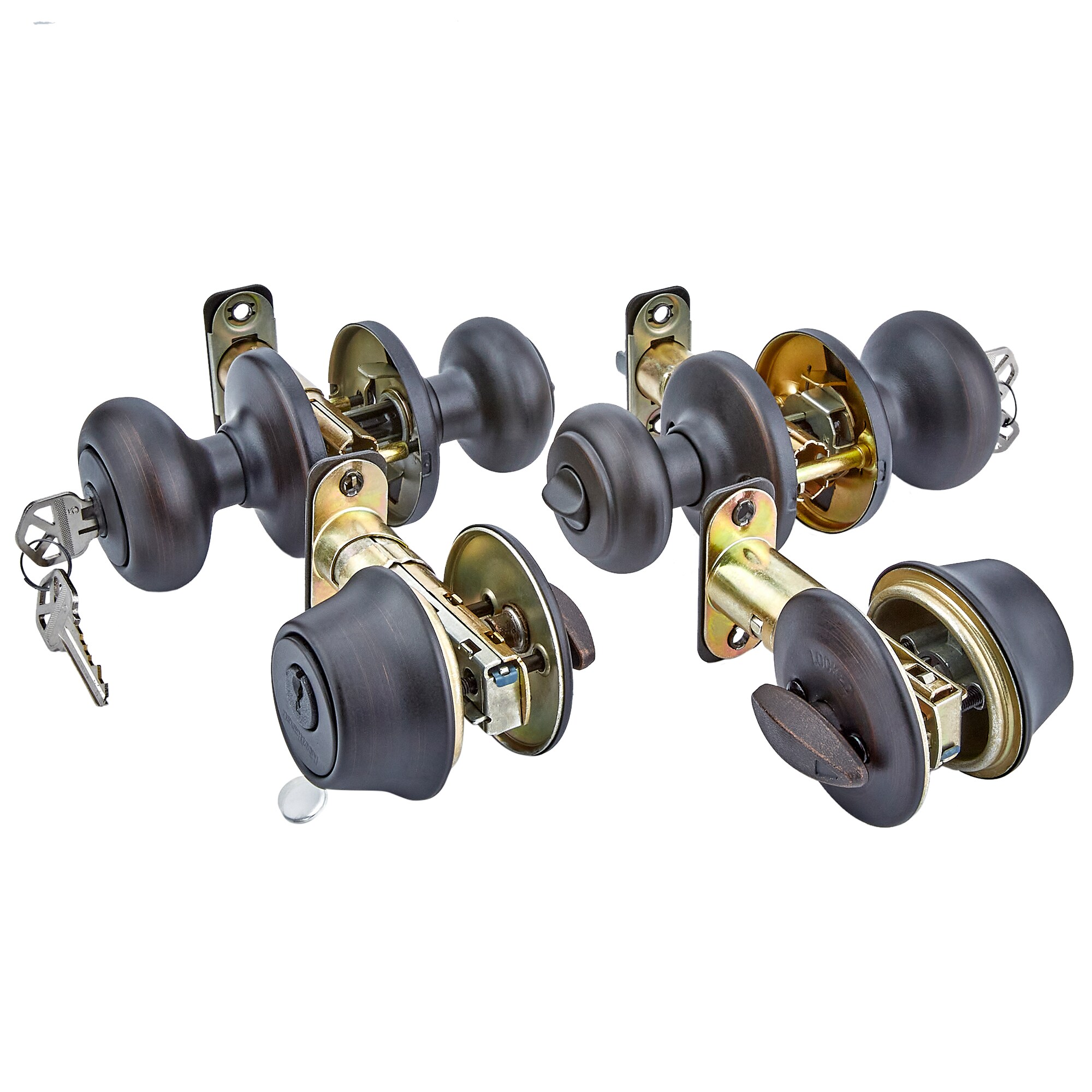 Kwikset 242CV 11P CP CODE K2 Door-Knobs - View #5