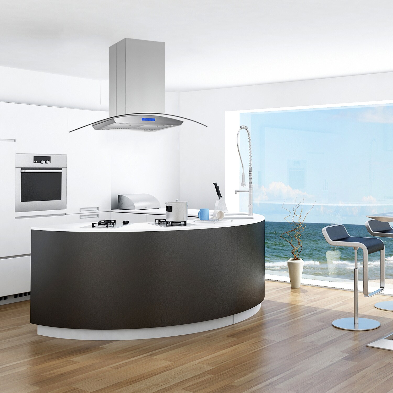 Maocao Hoom BH-P31ZV Island-Range-Hoods - View #9