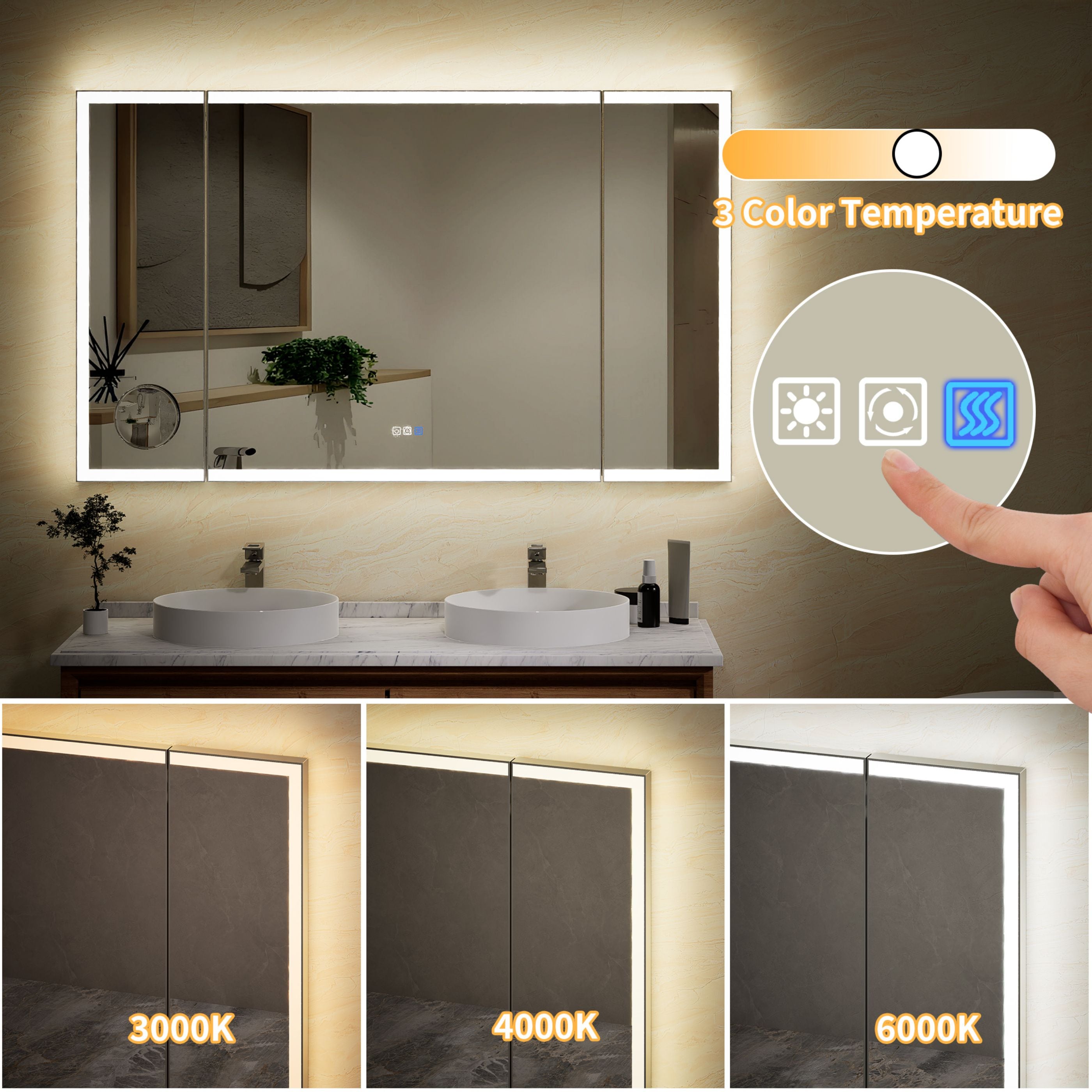 WELLFOR EEX9B6036FB Framed-Bath-Mirrors - View #9