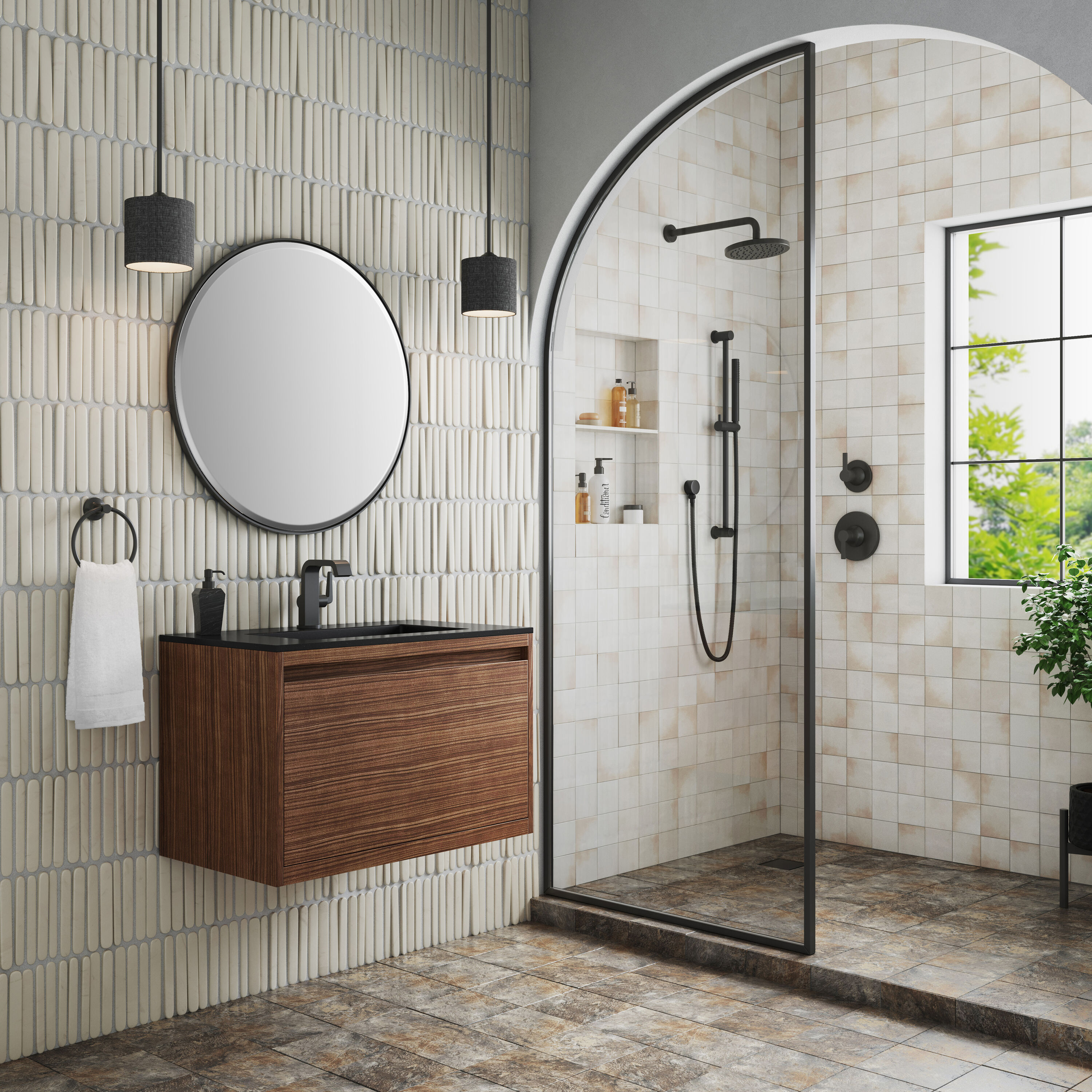 James Martin Vanities 805-V31.5-W-MB-CH Bath-Vanity-Combo - View #6