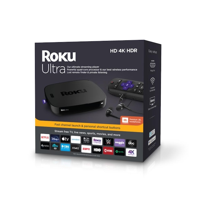 Rindende generelt hænge Roku 4K Streaming Device in the Media Streaming Devices department at  Lowes.com