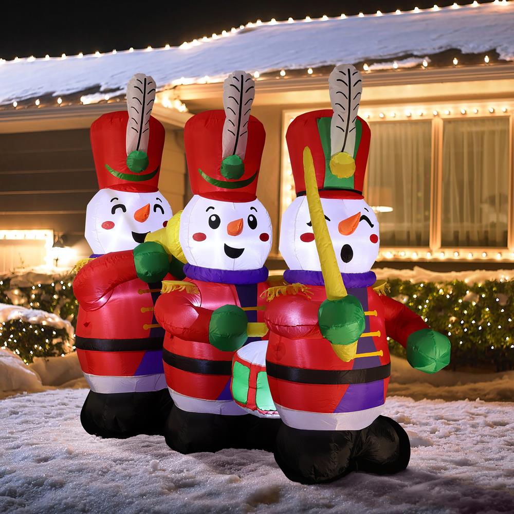 LuxenHome WHIN2107 Christmas-Inflatables - View #2