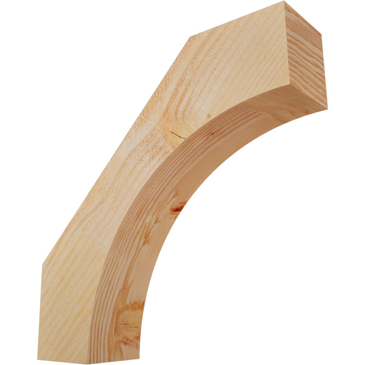 Ekena Millwork Unfinished Douglas fir Wood Corbel #BRC04X16X16WTL00RDF