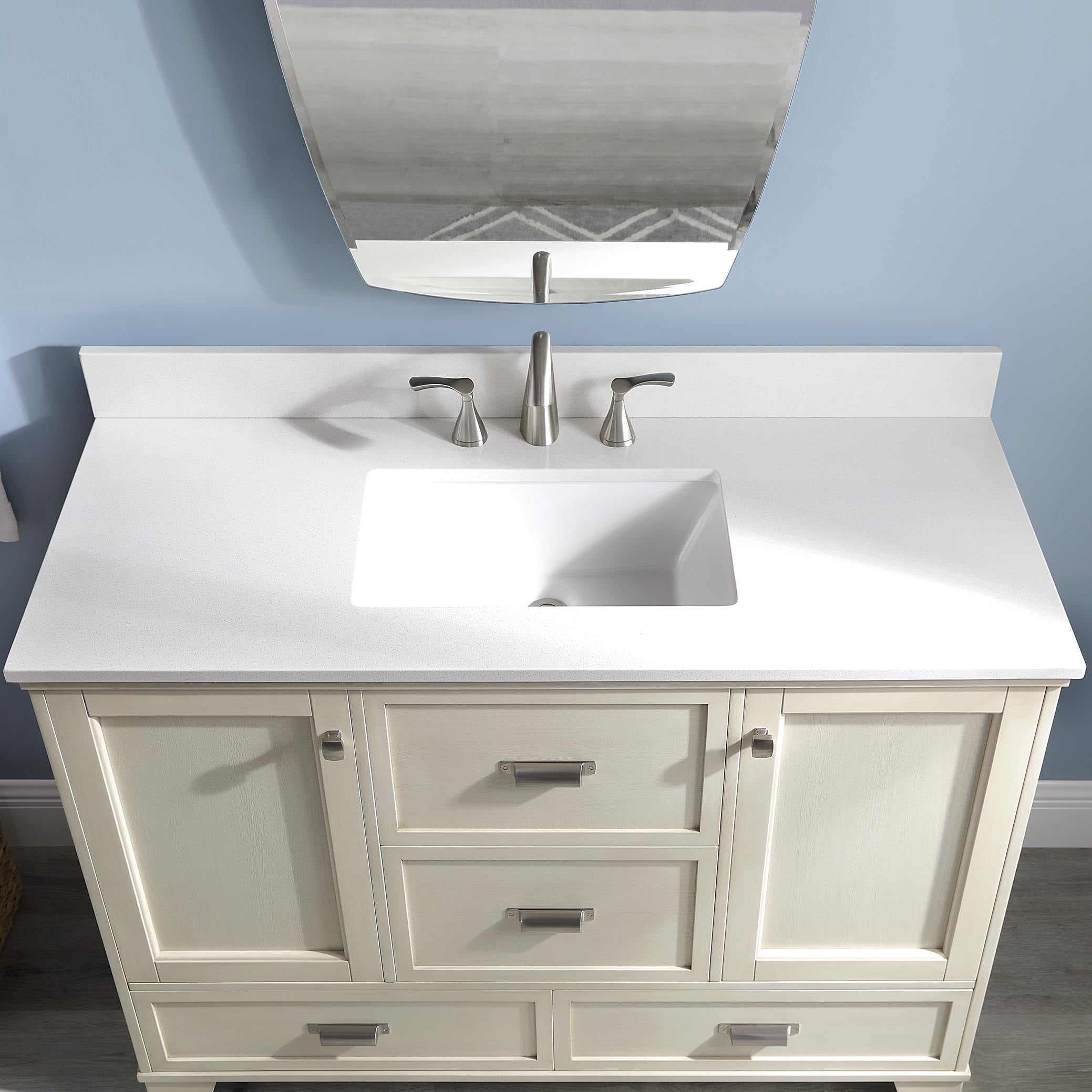 Foundstone™ 48'' Free Standing Single Bathroom Vanity with Acrylic