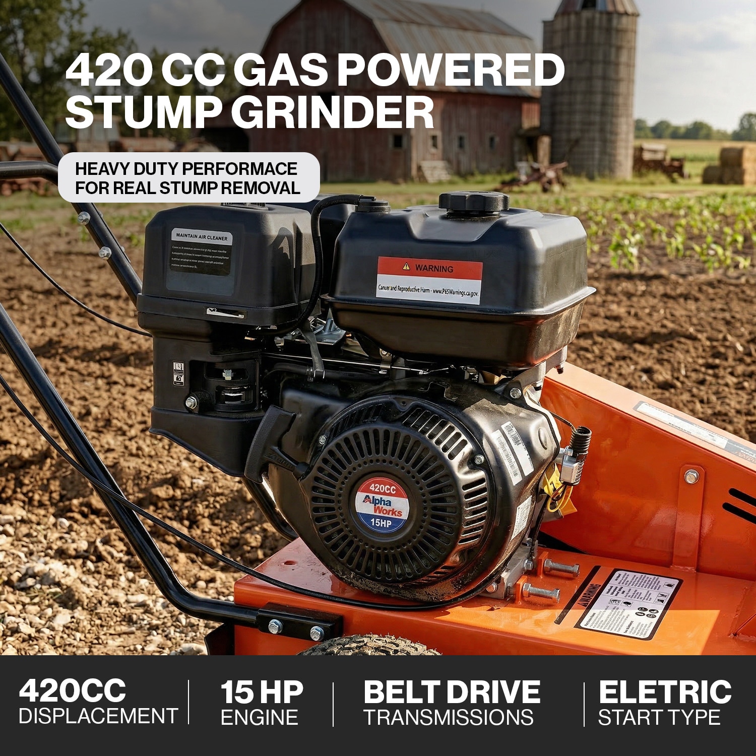 SuperHandy GUO152 Stump-Grinders - View #5