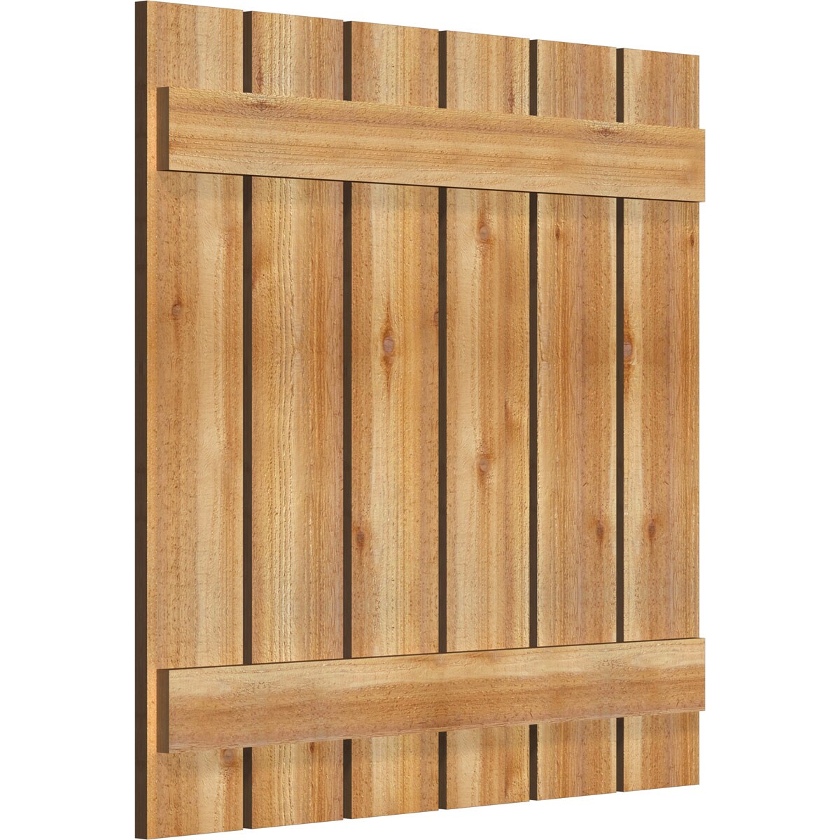 Ekena Millwork RBS06S35X034RWR Exterior-Shutters - View #2