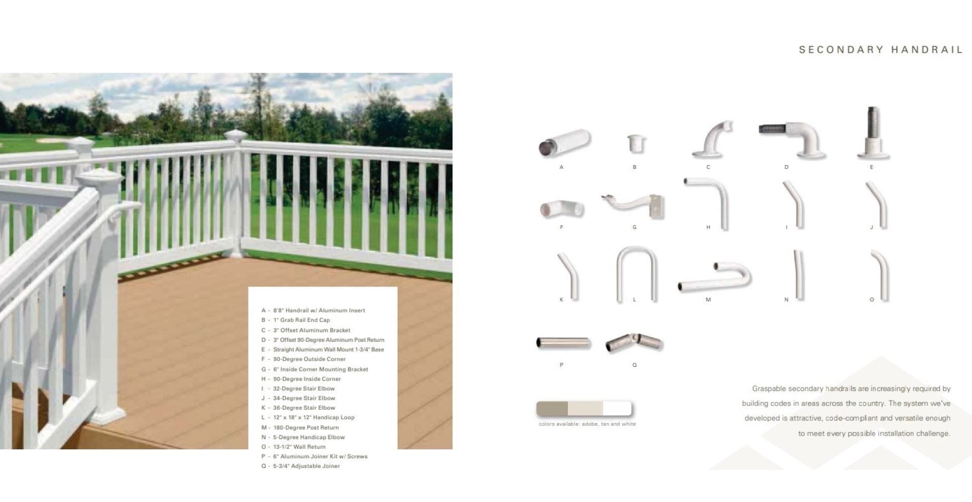 Capital Railing RADA3MBT Fence-Hardware - View #4