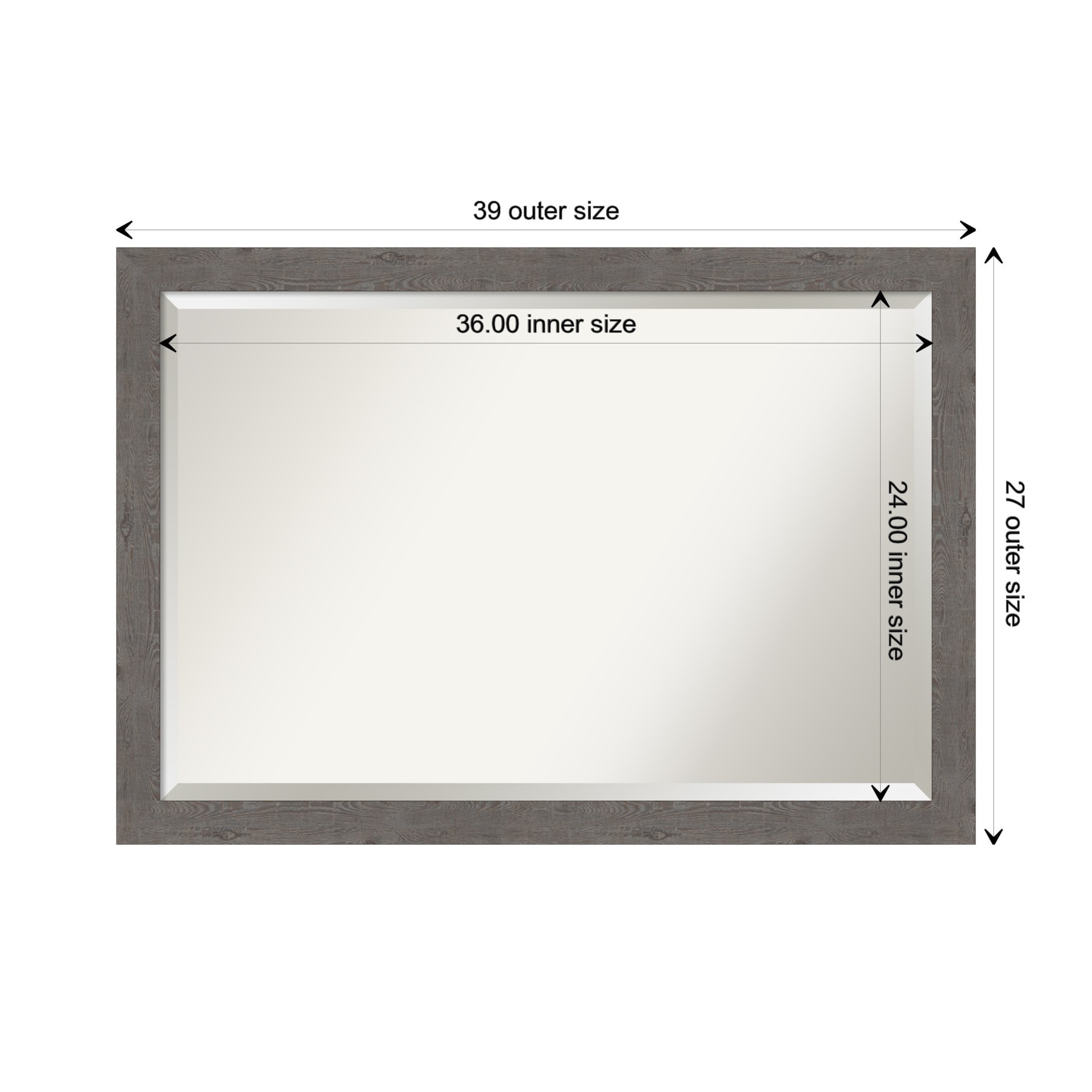 Amanti Art DSW4593615 Framed-Bath-Mirrors - View #4