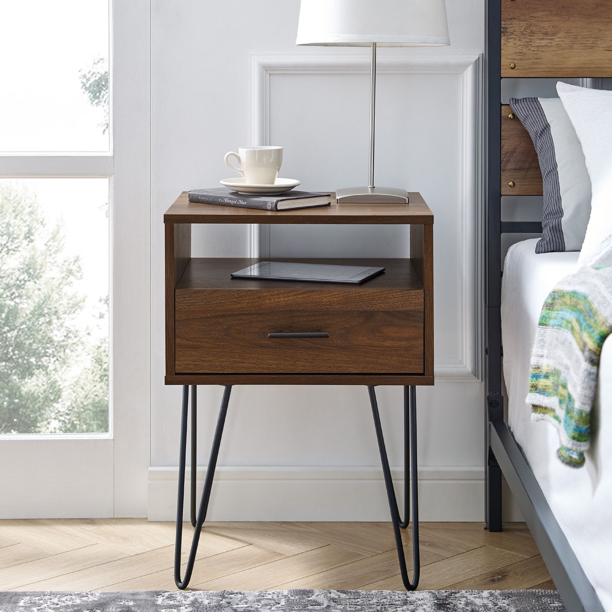 Walker Edison LWF18CRFSTDW End-Tables - View #2