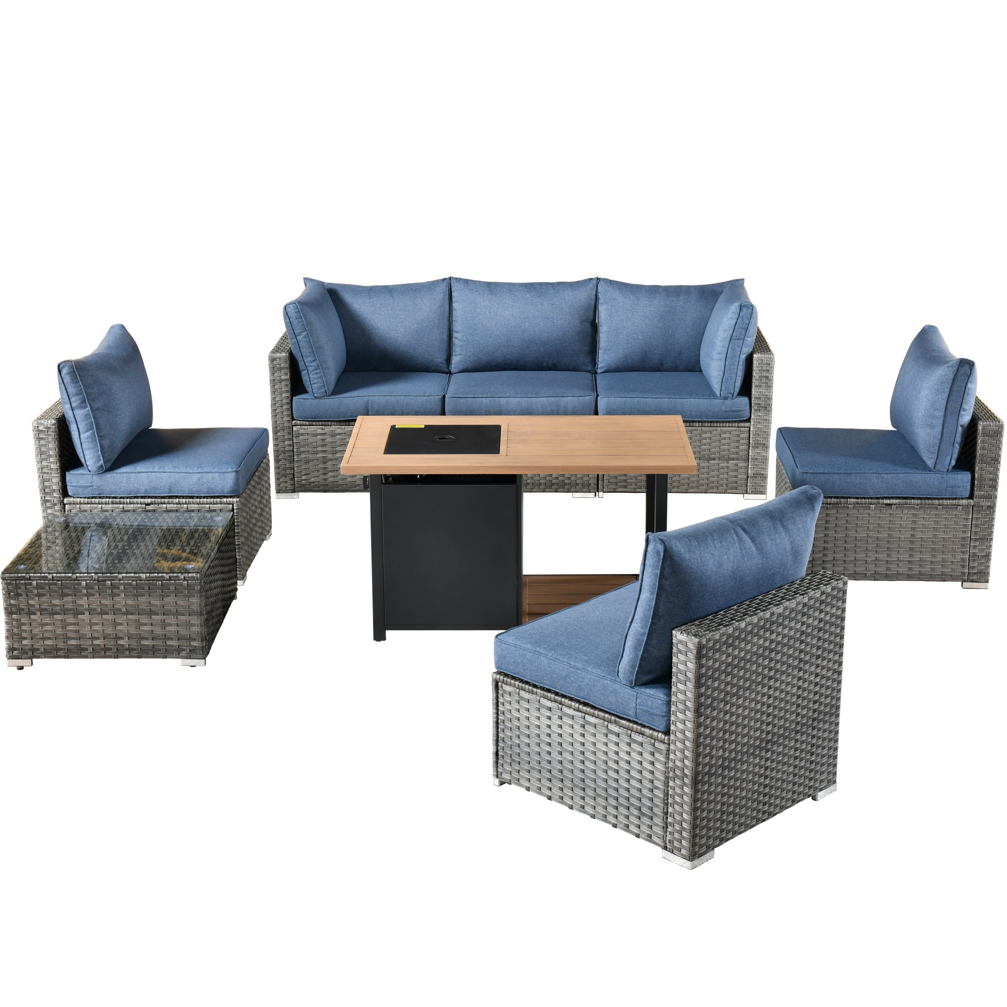 weaxty DCFP81RRS308 Patio-Conversation-Sets - View #8