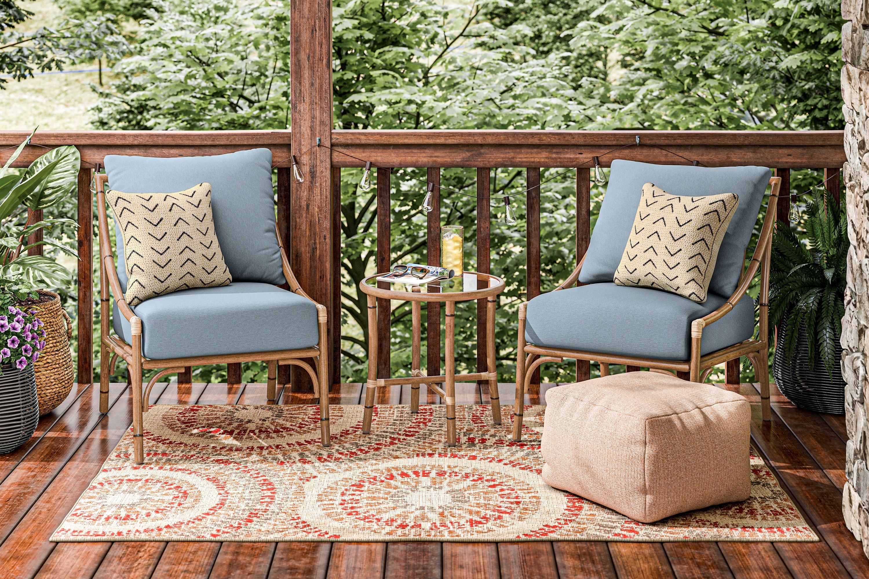 Origin 21 21506R-106A156 Outdoor-Accent-Pillows - View #5