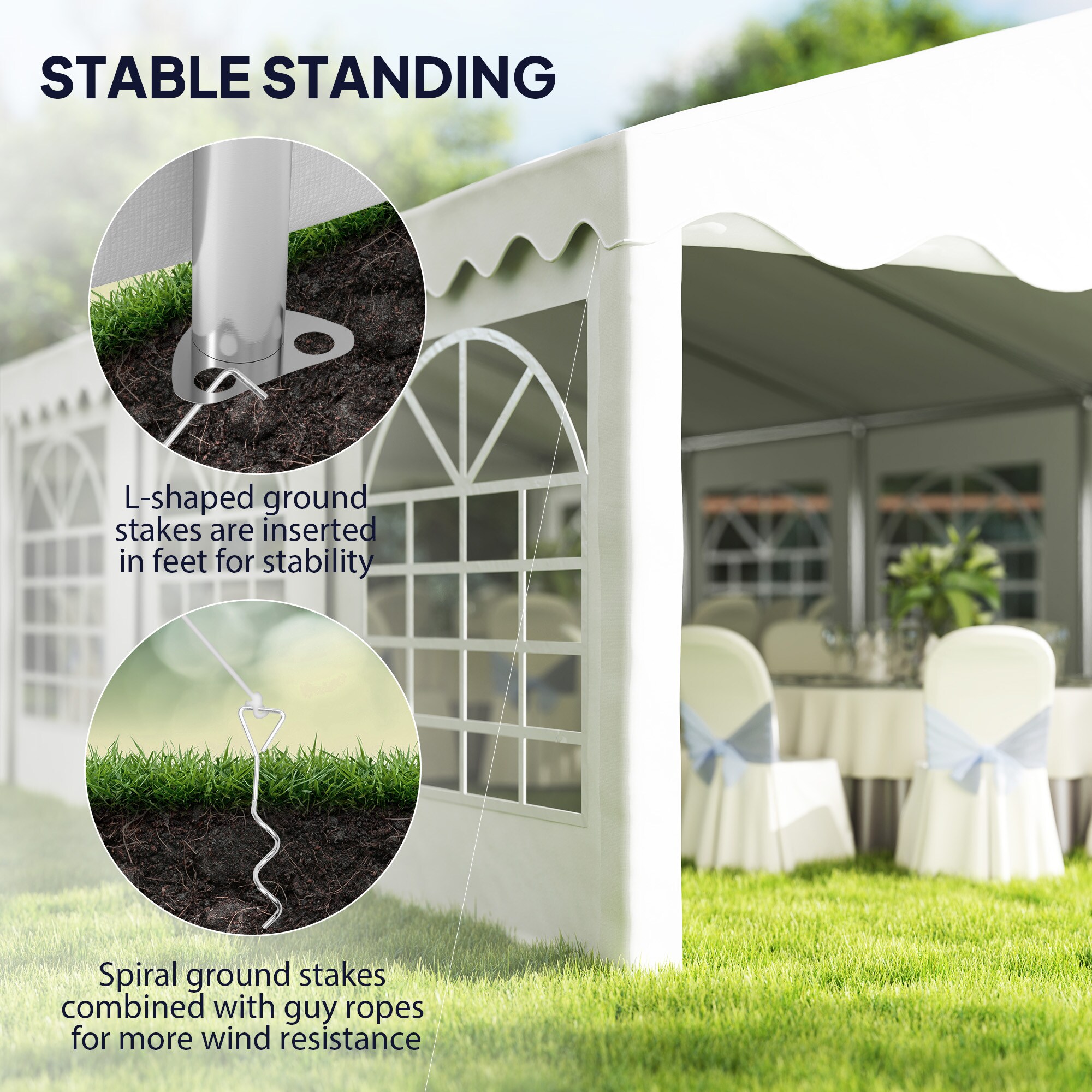 Outsunny 84C-591V00WT Wood-Resin-Gazebos - View #4