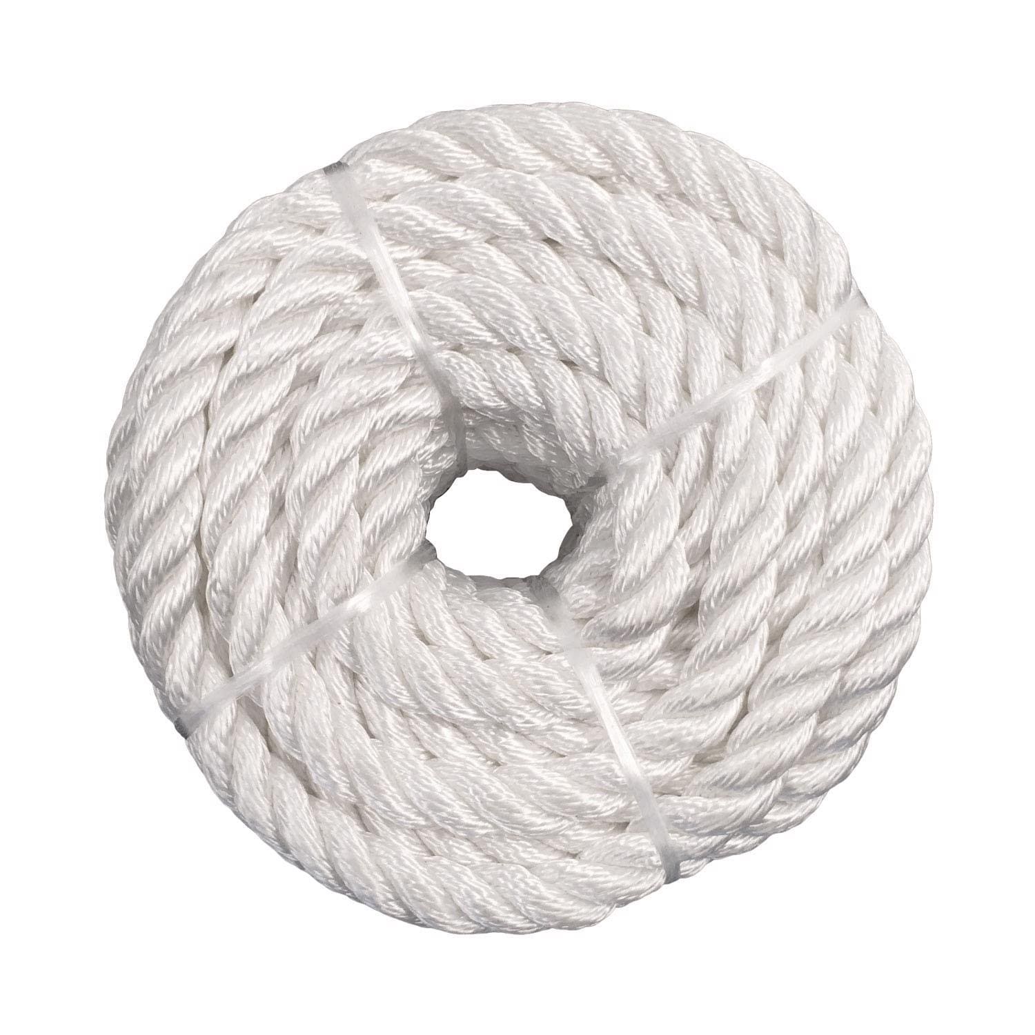 Koch Industries 1/2 in. D X 50 ft. L White Twisted Nylon Rope 1PK #5211635