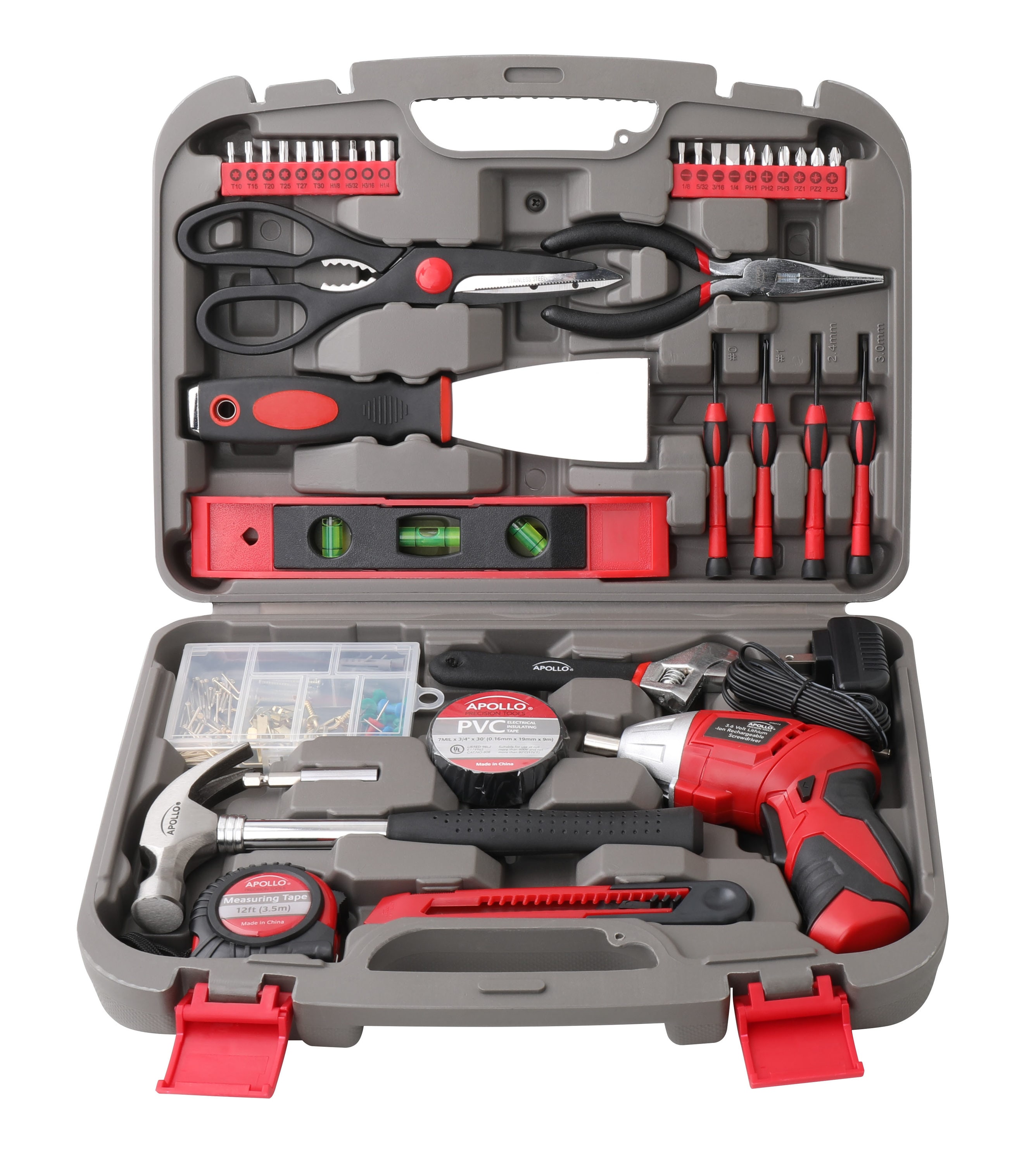  BLACK+DECKER BCKSB29C1 20V MAX* Cordless Drill with 28-Piece  Home Project Kit in Translucent Tool Box : Tools & Home Improvement