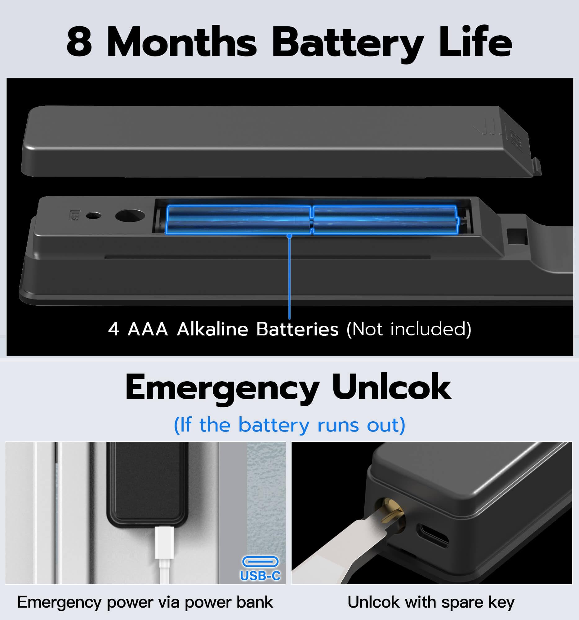 UUDULY LUU0804U276 Electronic-Door-Locks - View #7