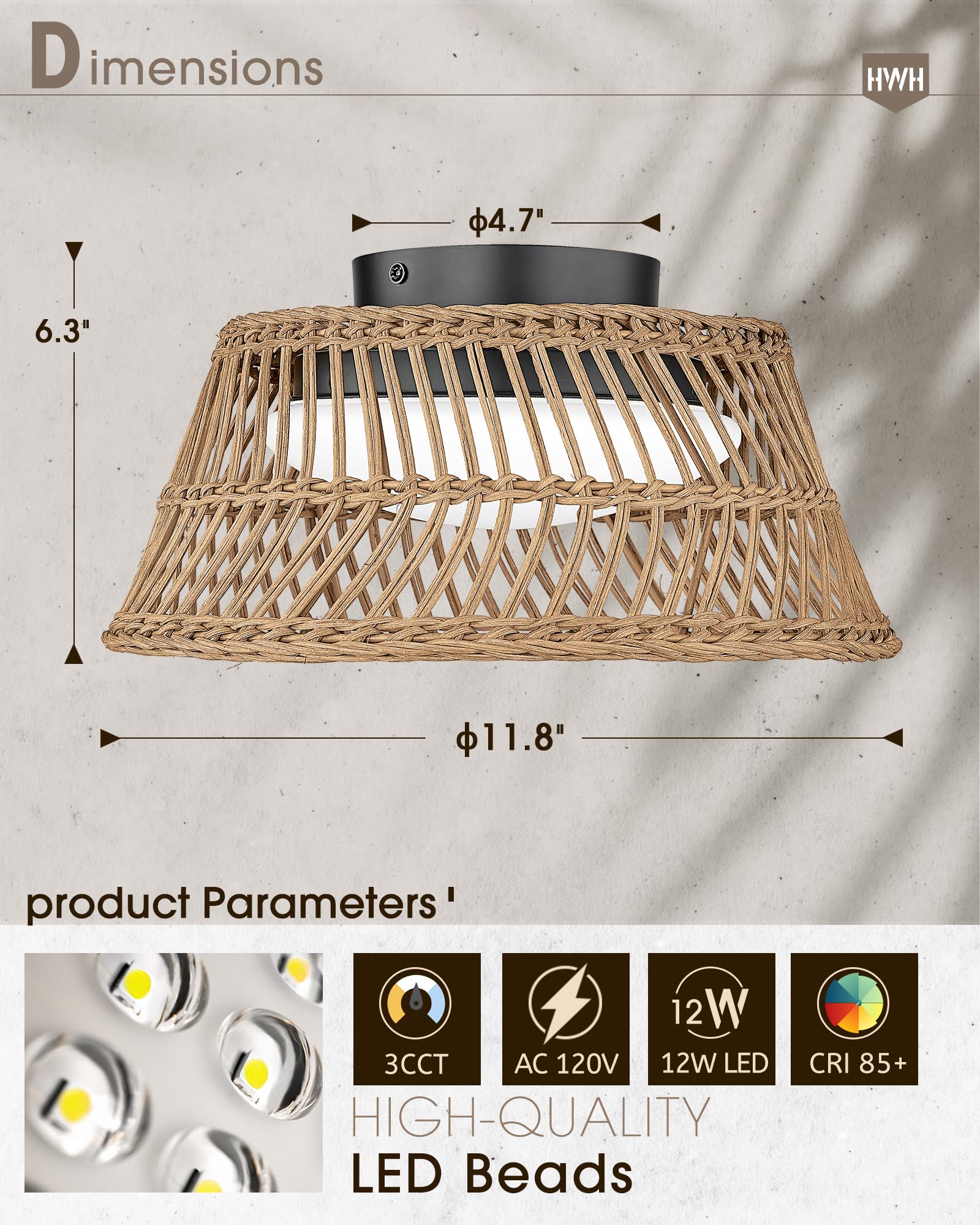 LTMATE LS5HJF82F-LED BK flushmounts - View #2
