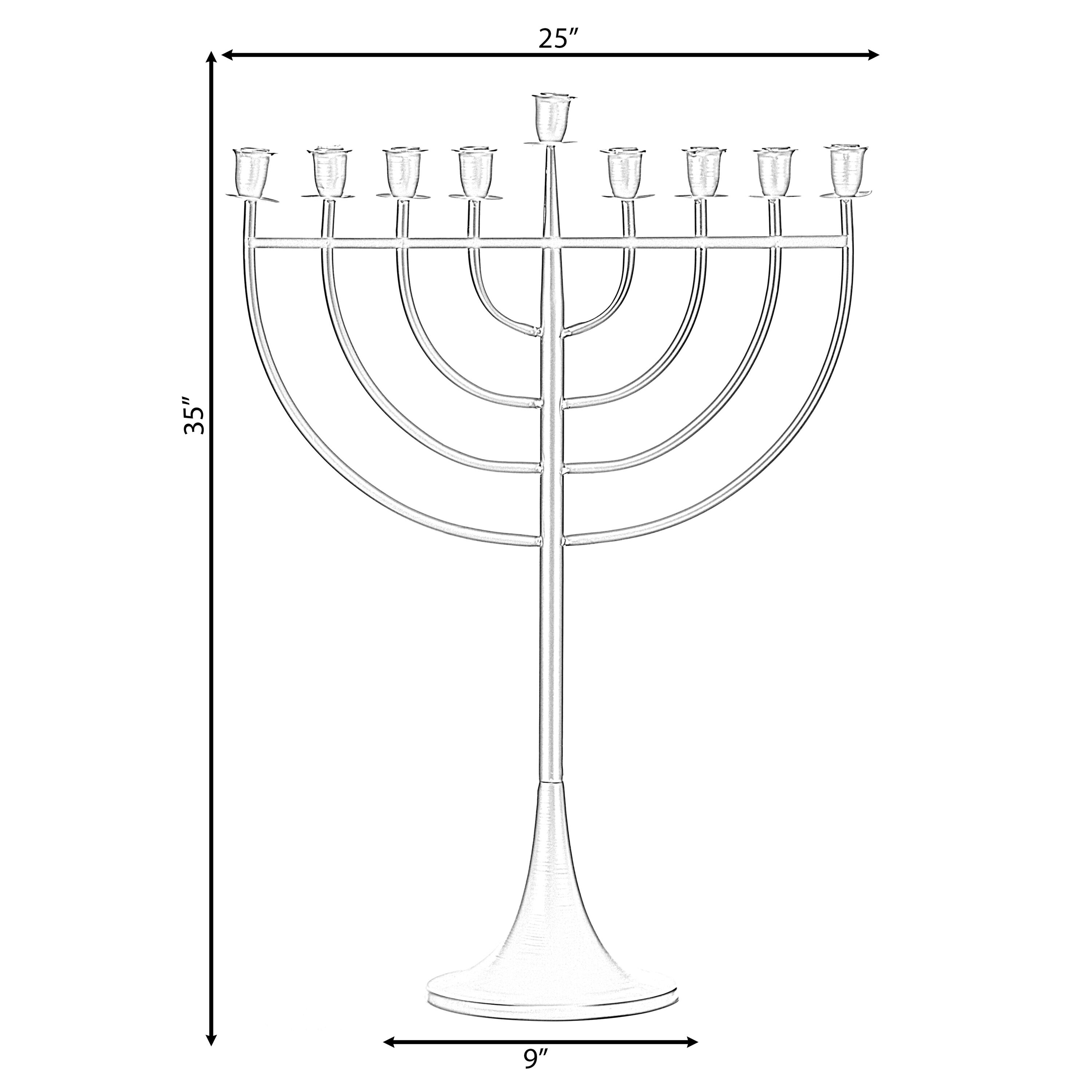 Vintiquewise QI004119.GD.M Indoor-Hanakkah-Decor - View #4
