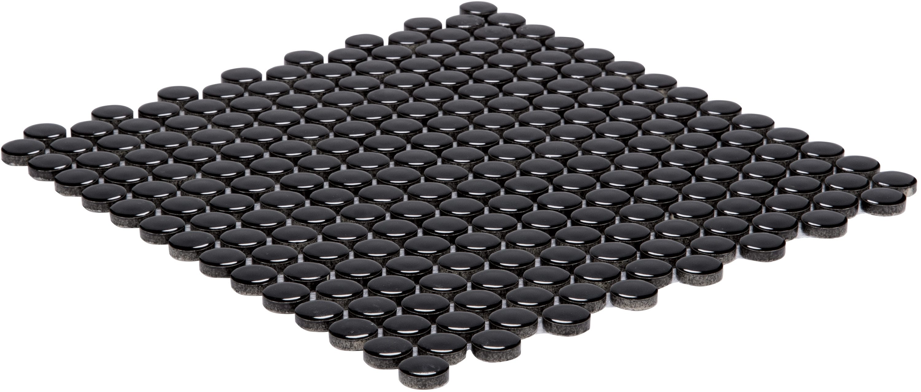 230ct Black Assorted Round Plastic Rhinestones by hildie & jo