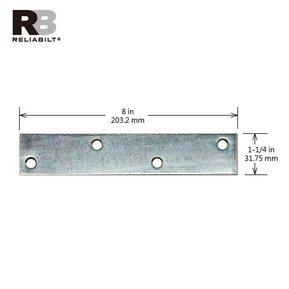 RELIABILT 22525ZCLLG Mending-Plates-Brackets-Braces - View #3