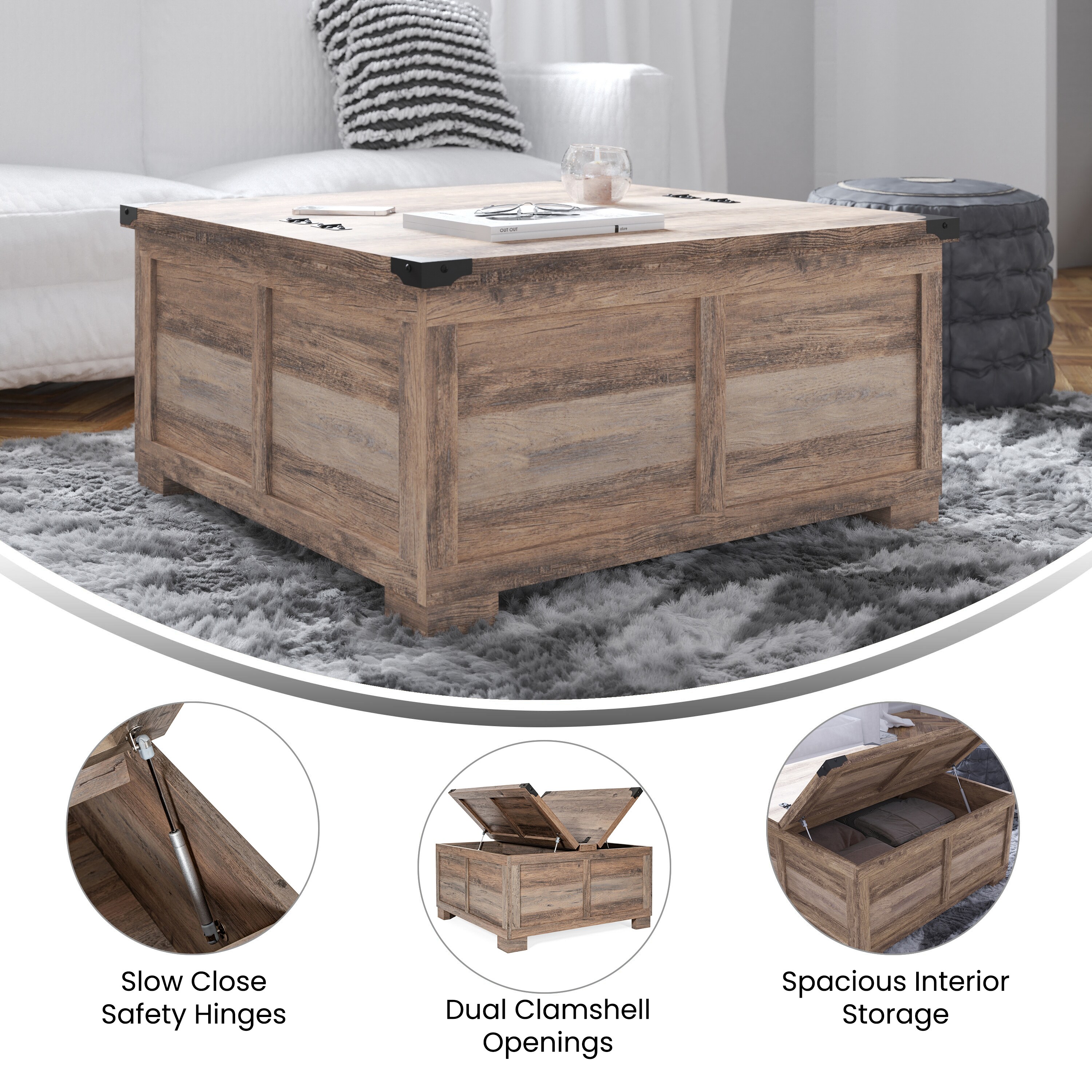 Flash Furniture 196861106996 Coffee-Tables - View #3