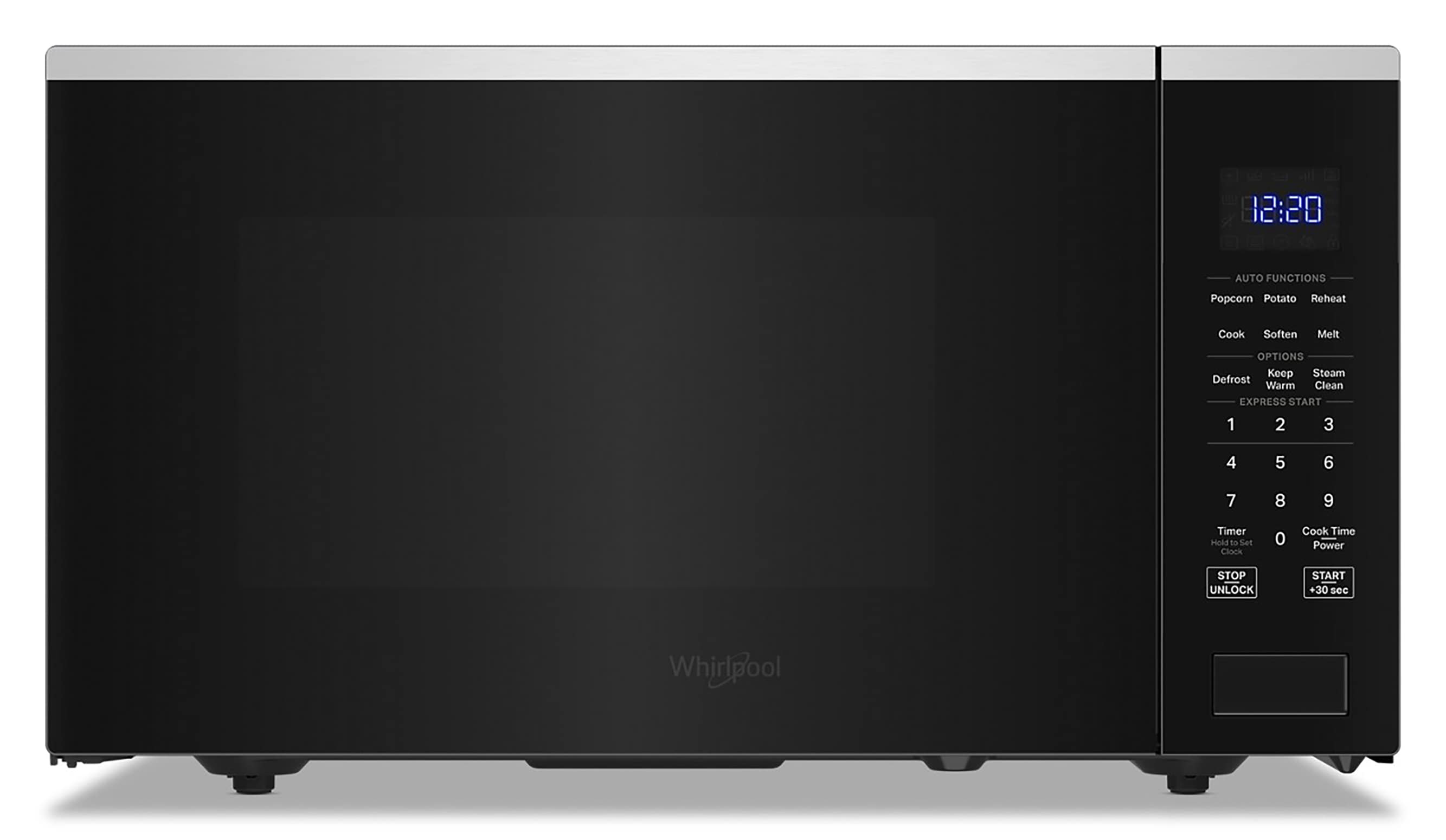 Whirlpool WMCS7022RS 1.6-cu ft Large 1700 -Watt Sensor Cooking Controls Countertop Microwave ( Stainless Steel )