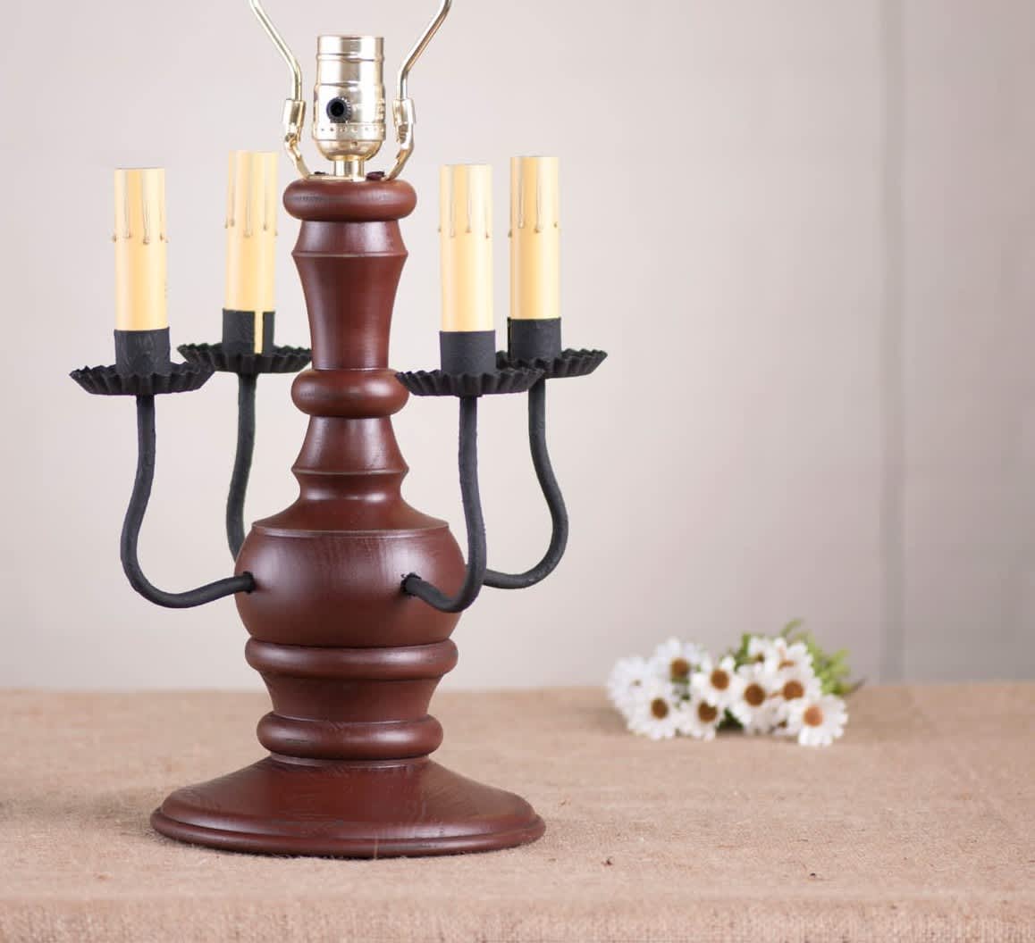 Irvin's Tinware 836SRD Table-Lamps - View #3