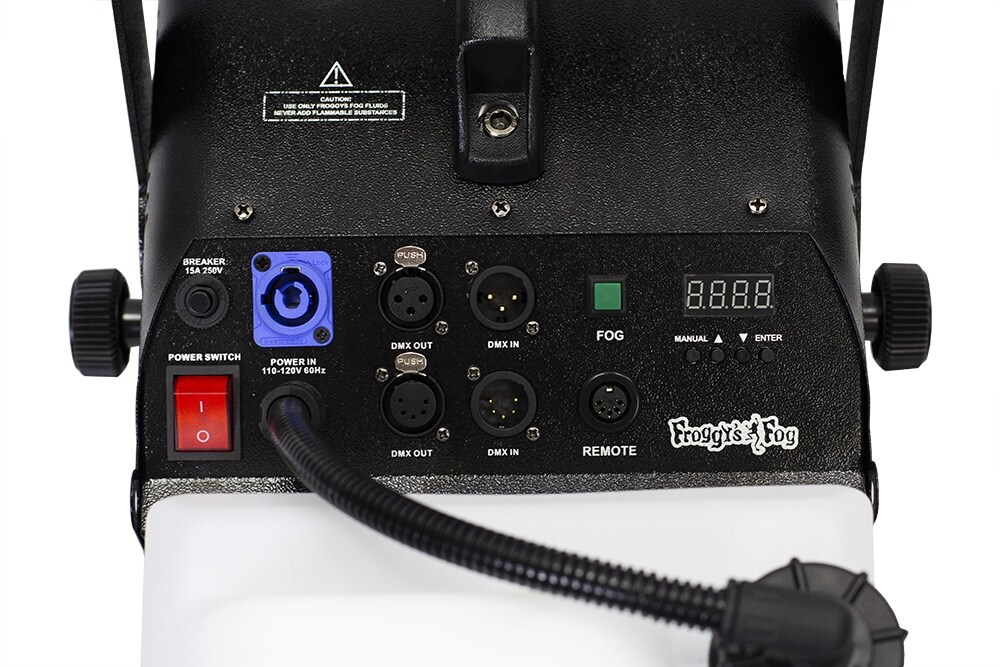 Froggy's Fog FFM-TITAN-1500-DMX Fog-Bubble-Machines - View #4
