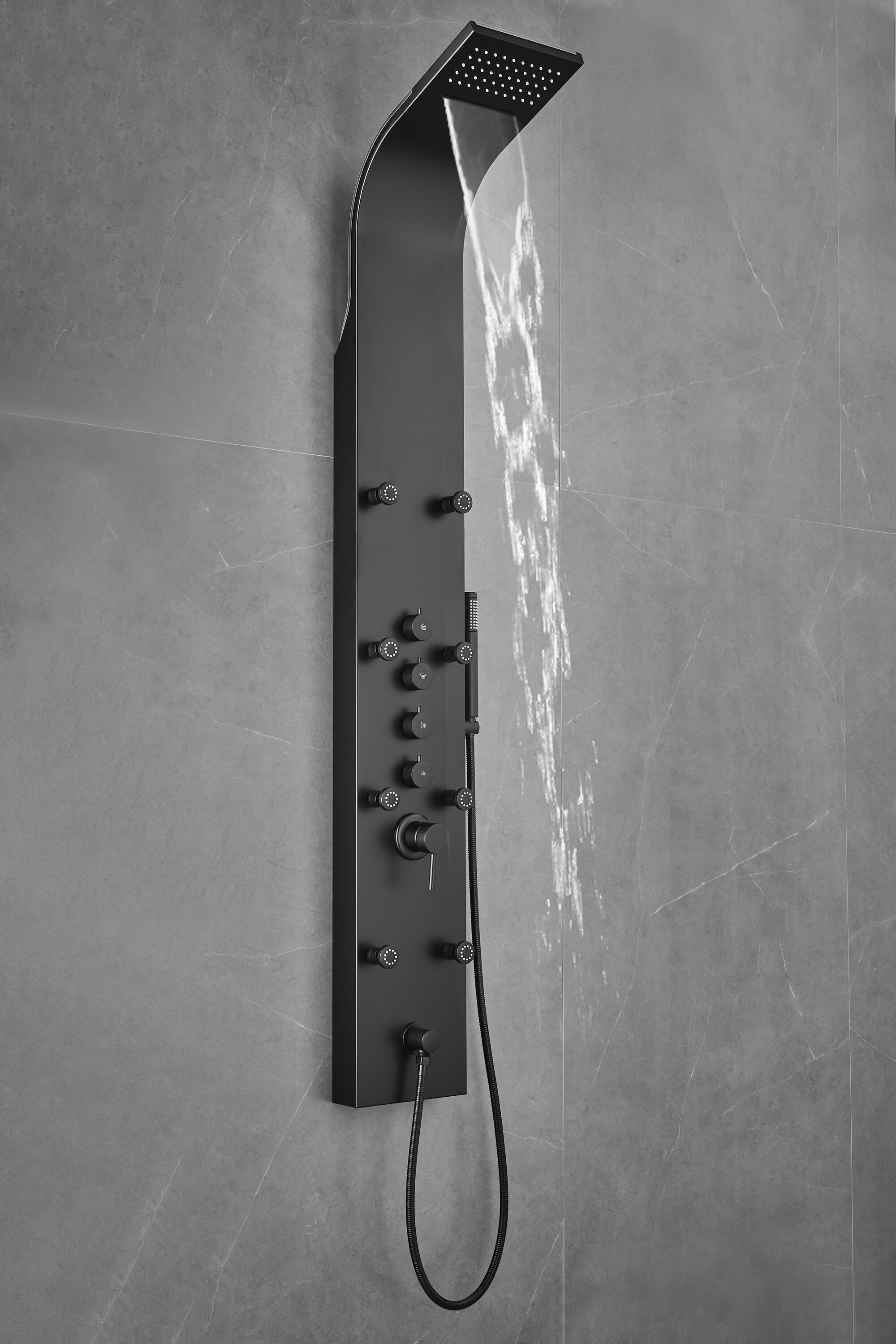 AKDY SP0137 Showerhead-Bar-Panels - View #4