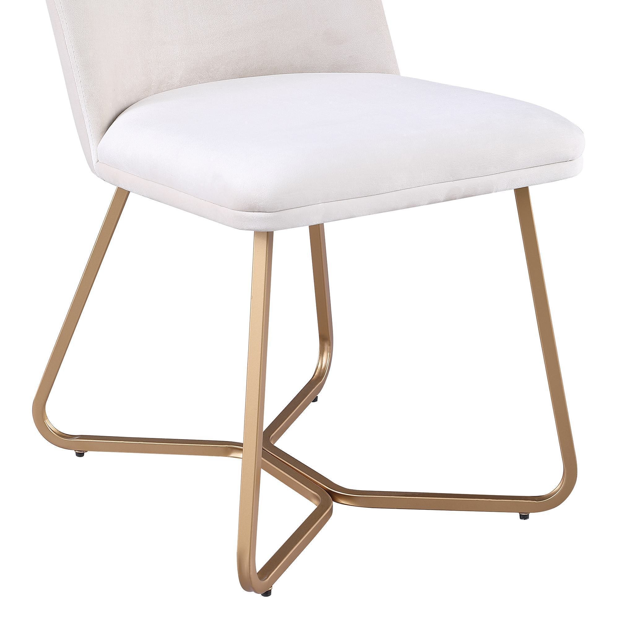 FARATI D2001DC-BEIGE Dining-Chairs - View #3