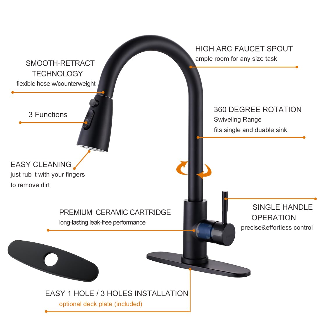 WOWOW 2310301B-LW Kitchen-Faucets - View #5