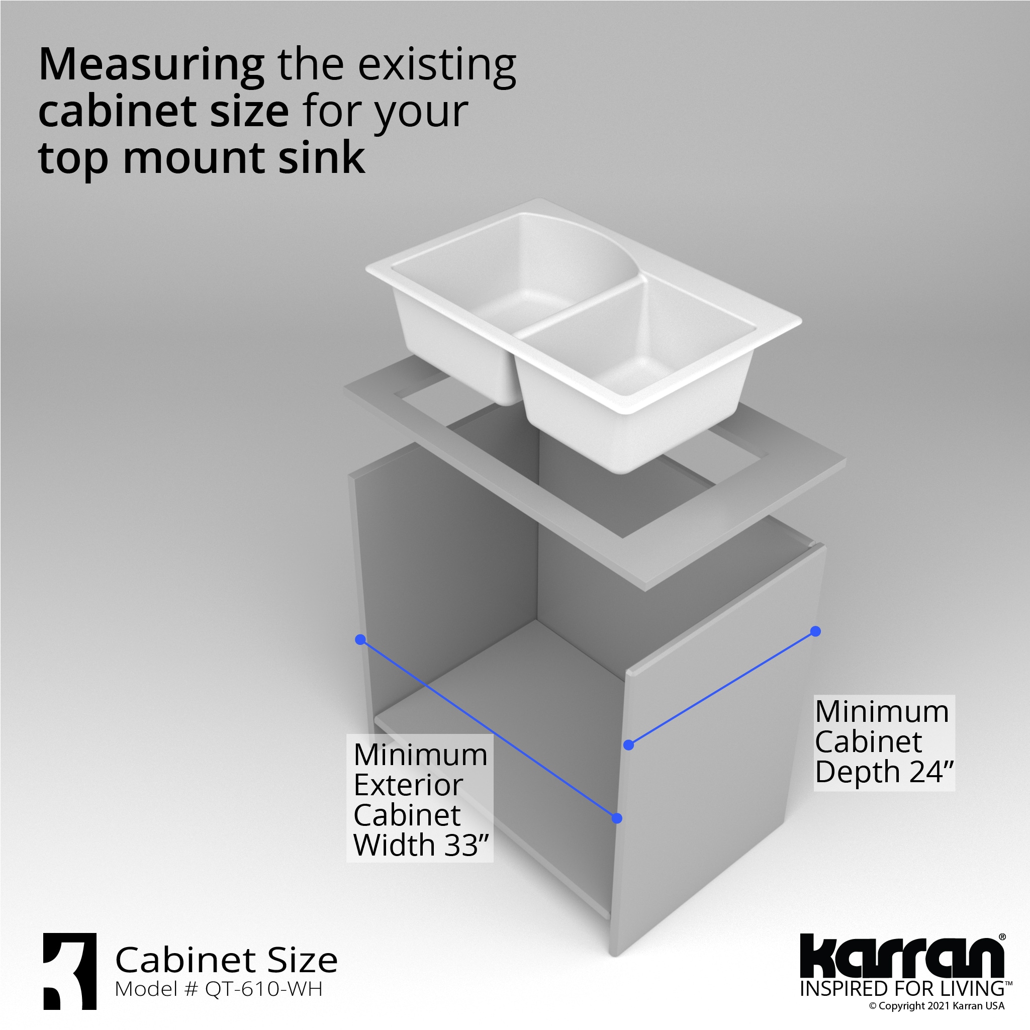 Karran QT-610-WH Kitchen-Sinks - View #10