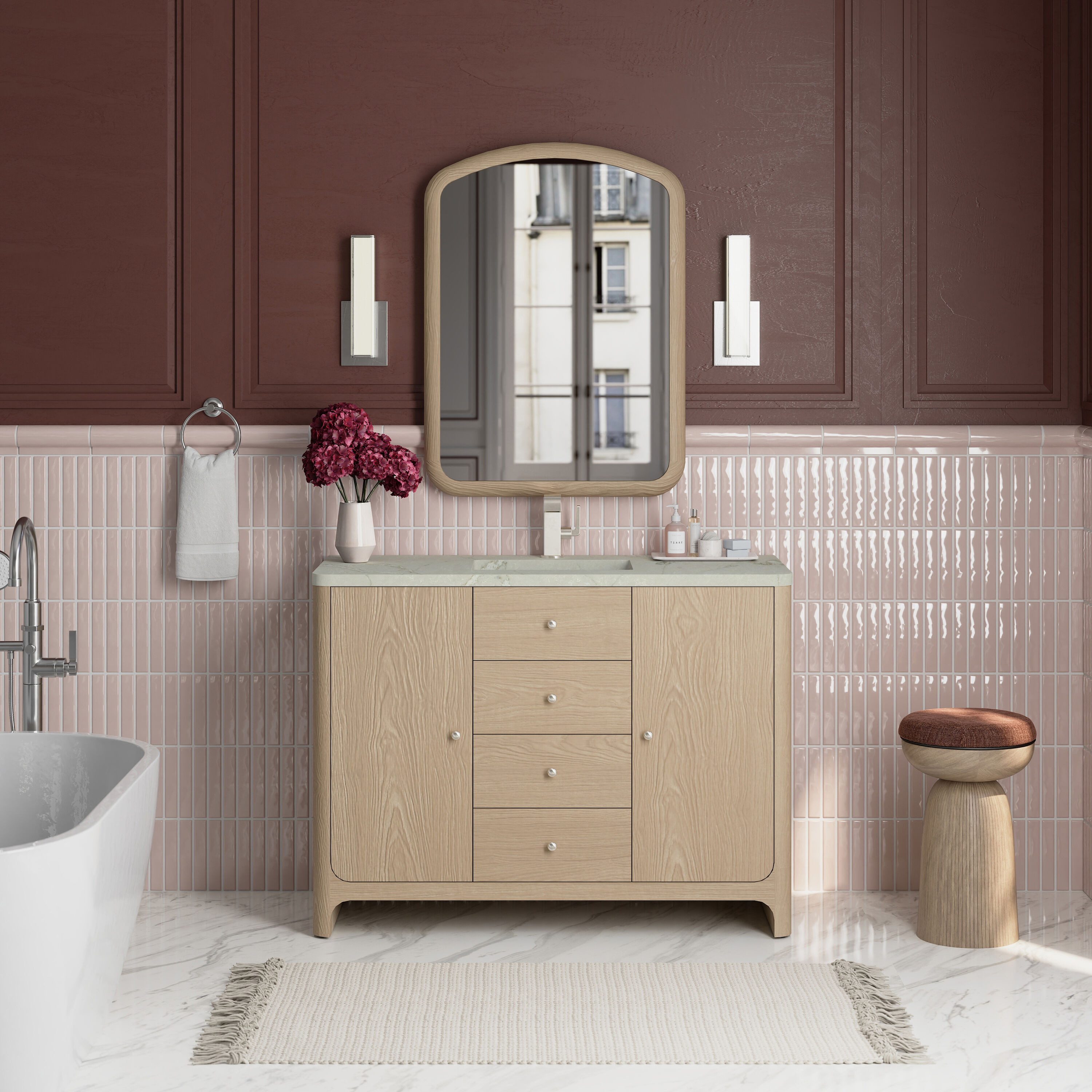 James Martin Vanities D125-V48-CSD-3VSL Bath-Vanity-Combo - View #3