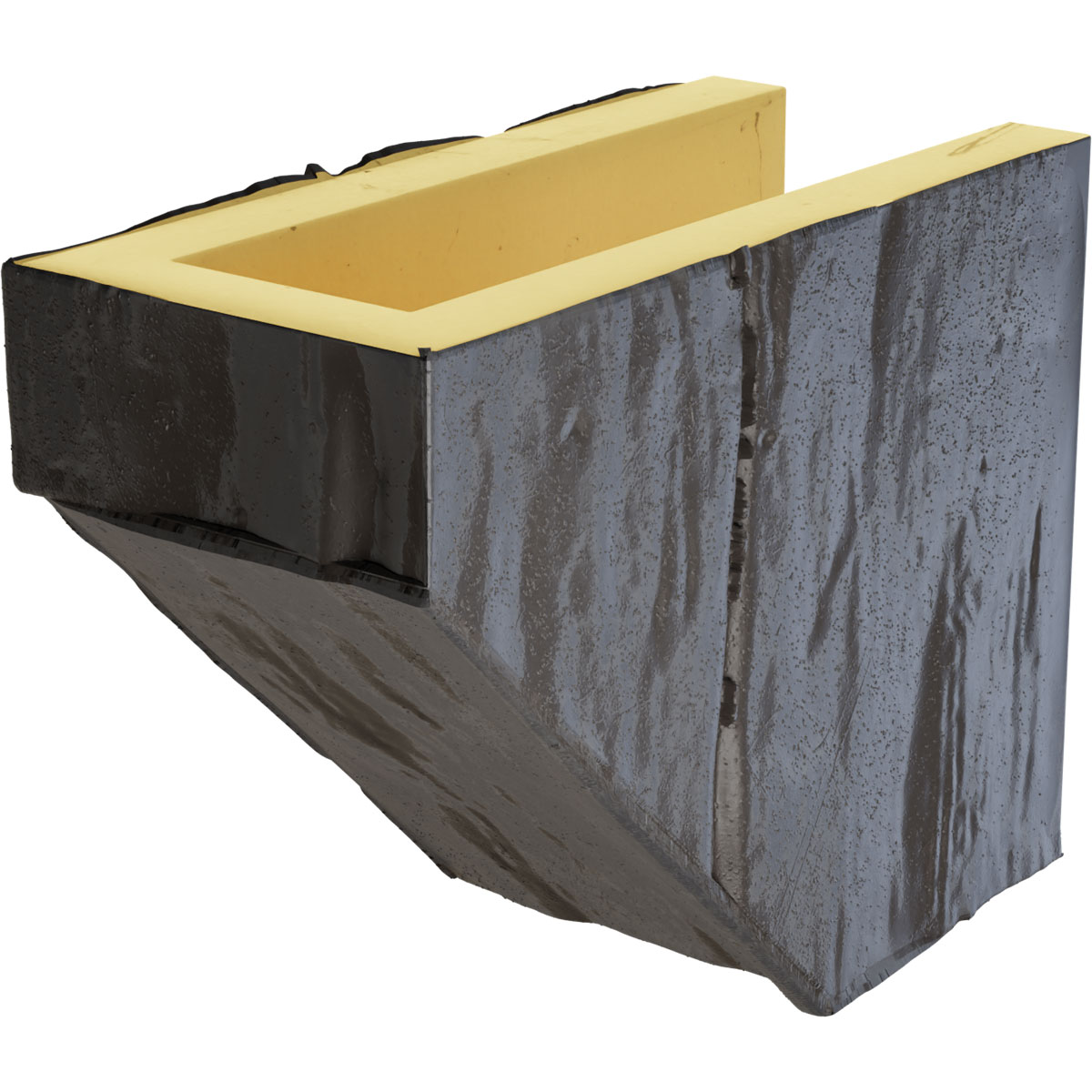 Ekena Millwork MANURW04X04X60ASAC Mantel-Shelves - View #6