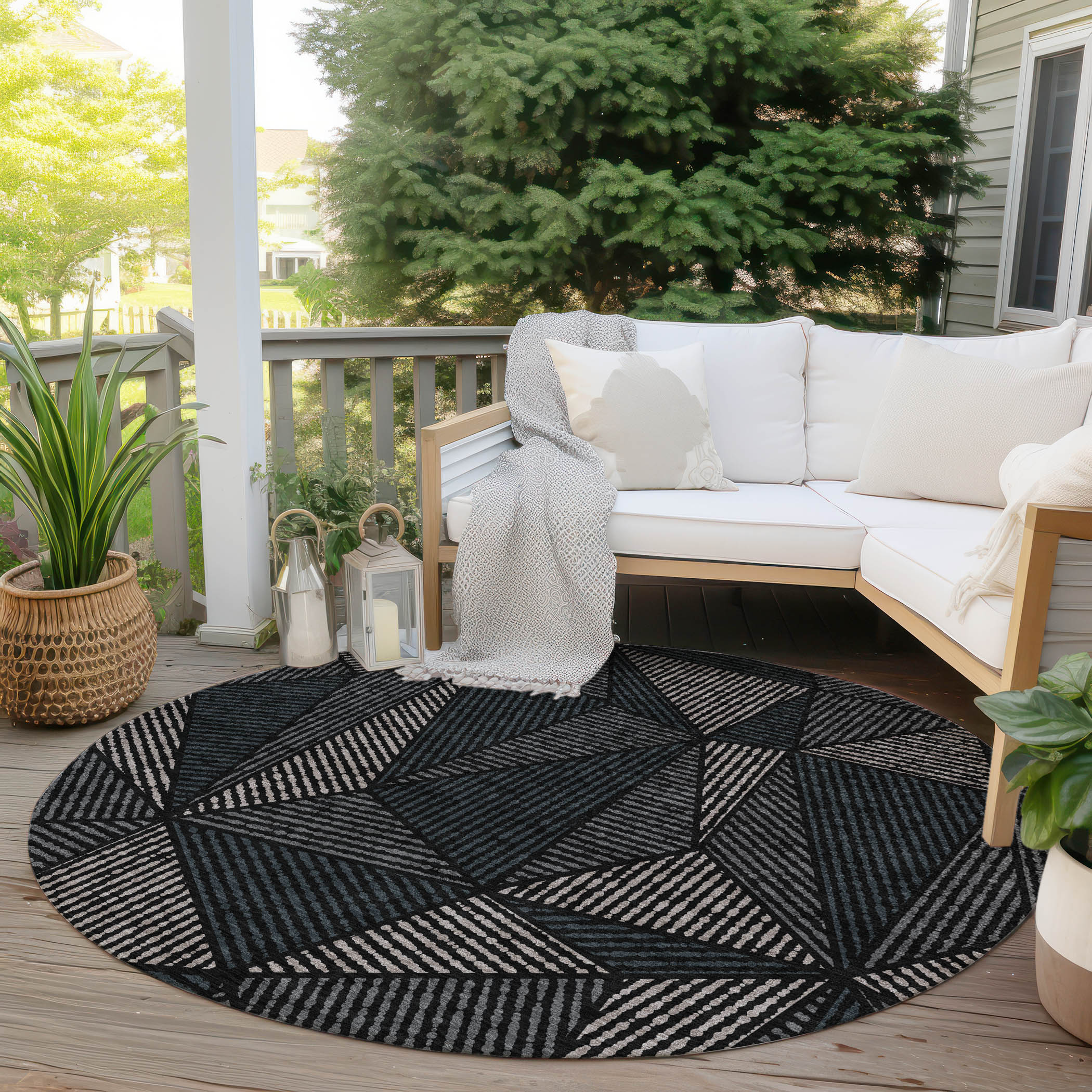 Addison Rugs ACN618BK8RO rugs - View #7