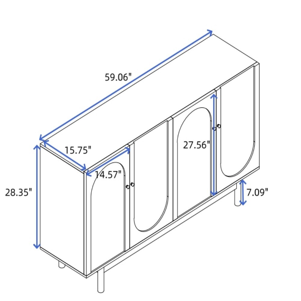 Siavonce XH151917 Utility-Storage-Cabinets - View #3