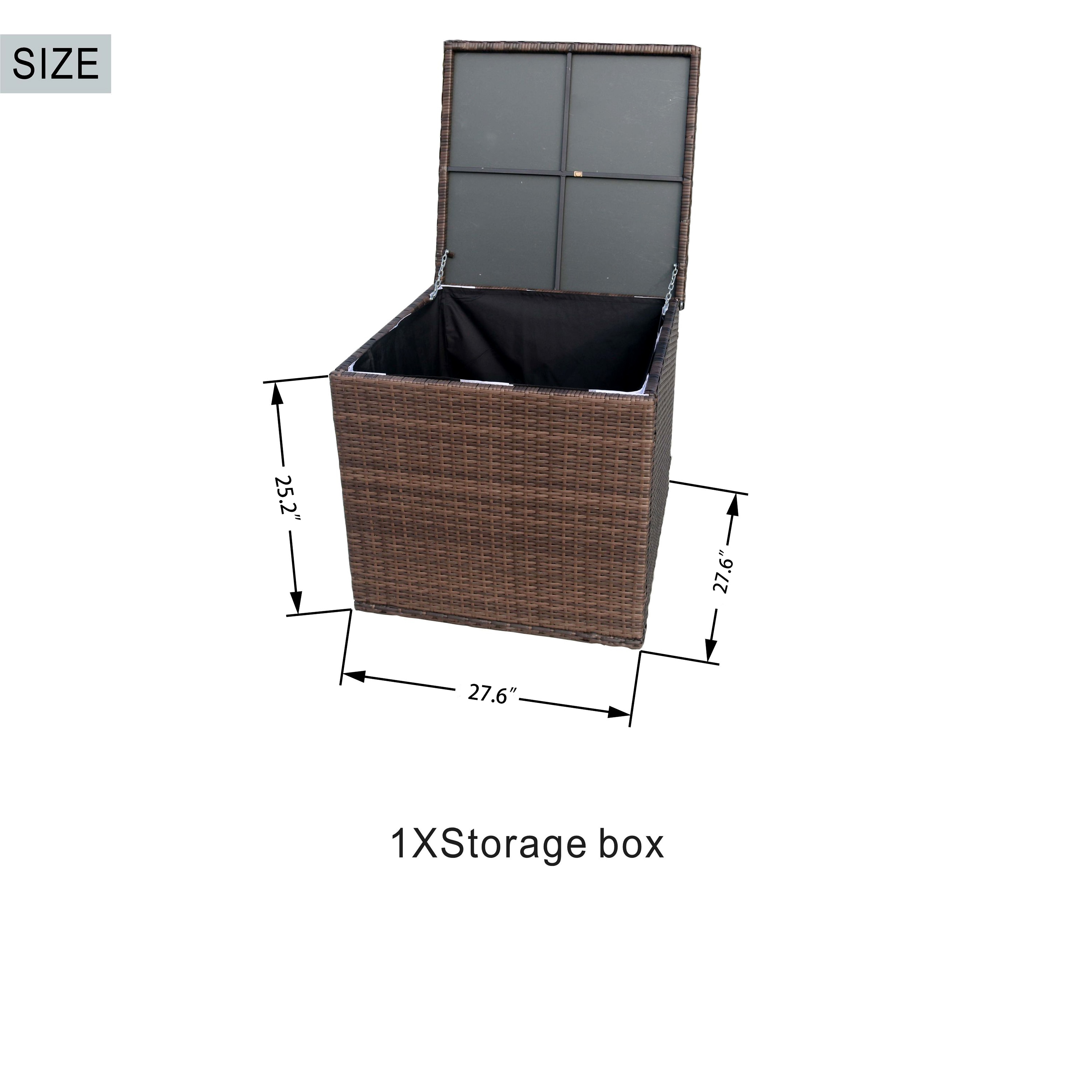 Moda Furnishings G3R-1403B-009-BR Patio-Conversation-Sets - View #8