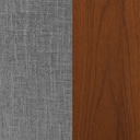 Light Gray+Walnut