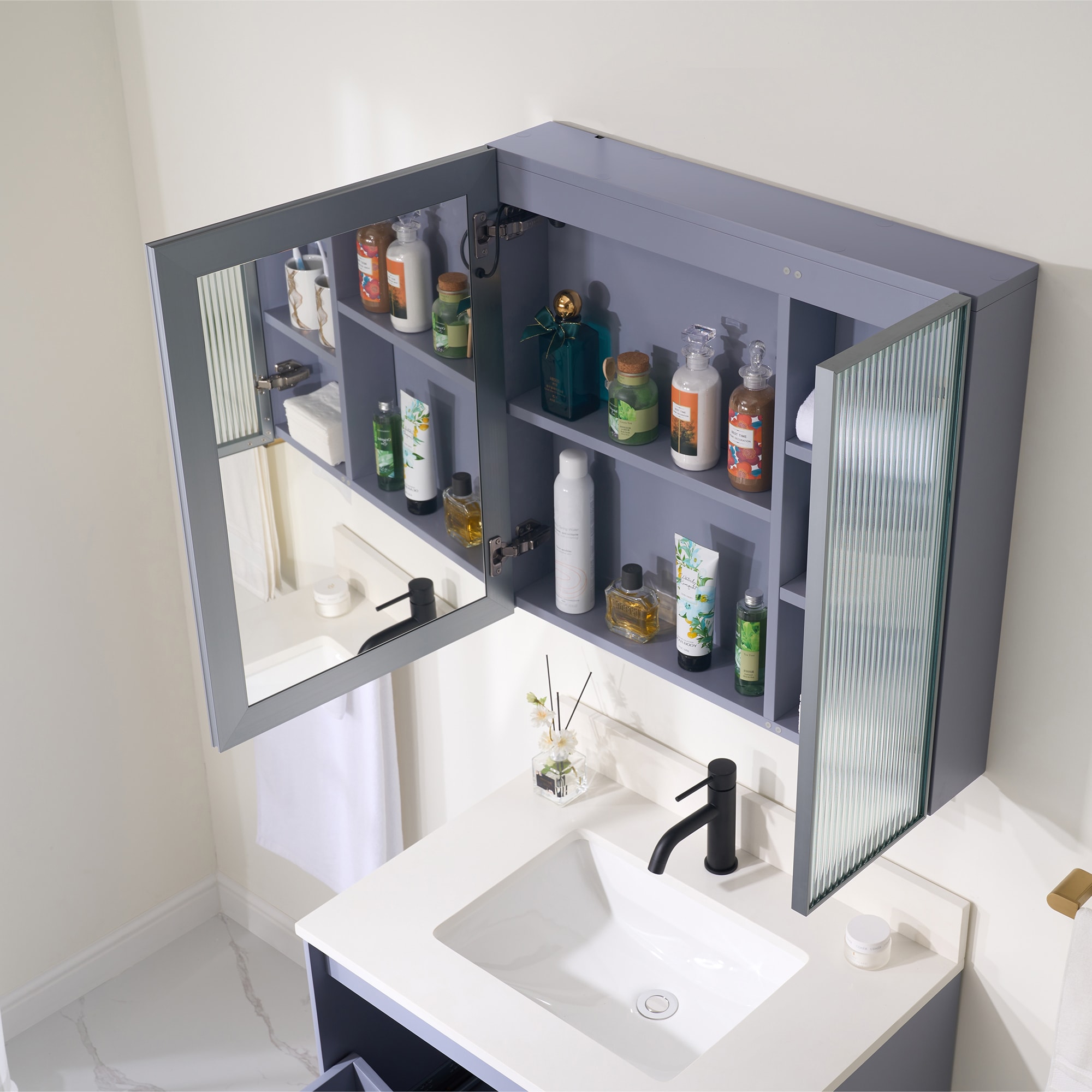 WELLFOR FL30MCL-LV Bathroom-Medicine-Cabinets - View #4