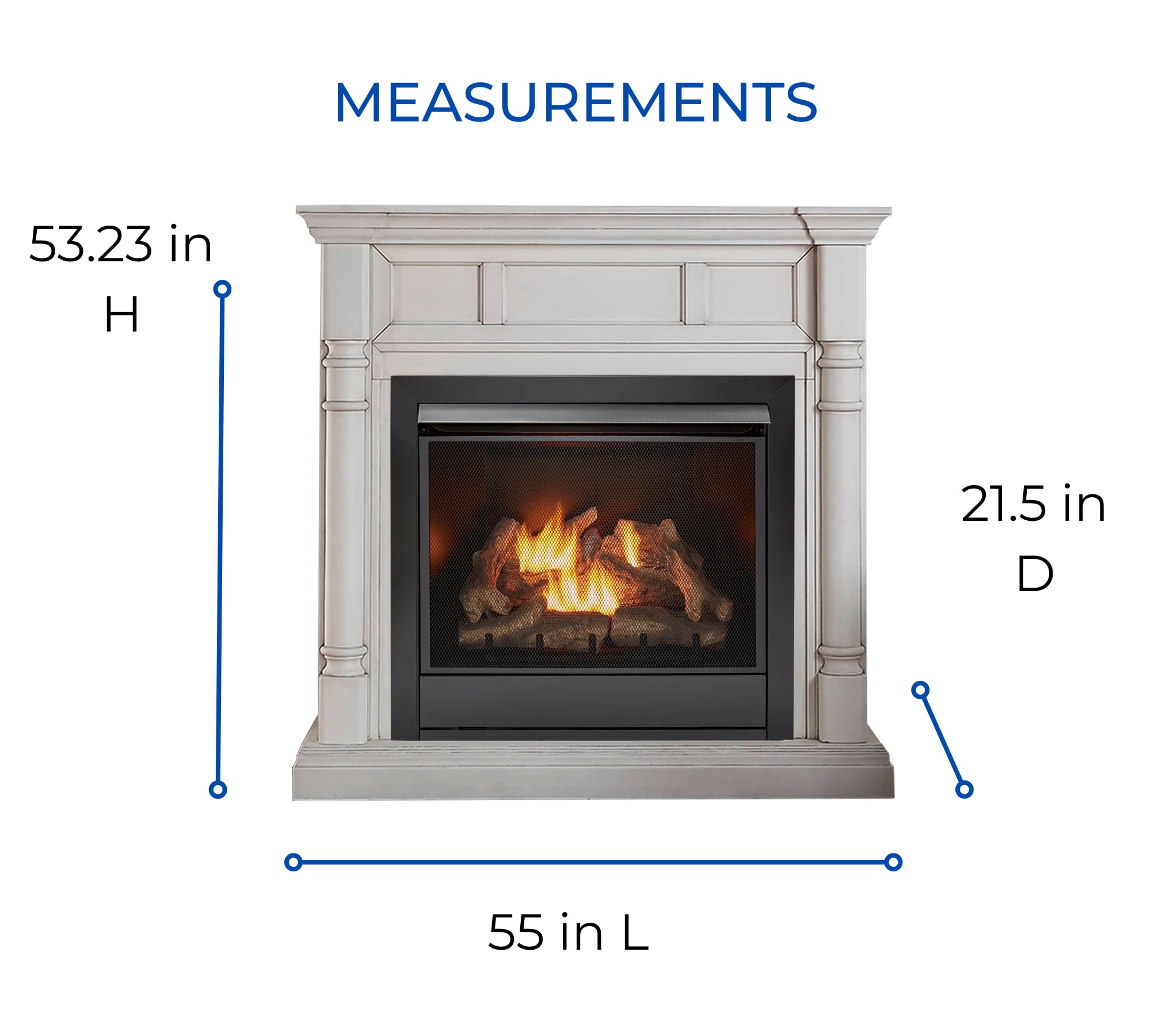 Duluth Forge FDI32R-M-AW Gas-Fireplaces - View #6