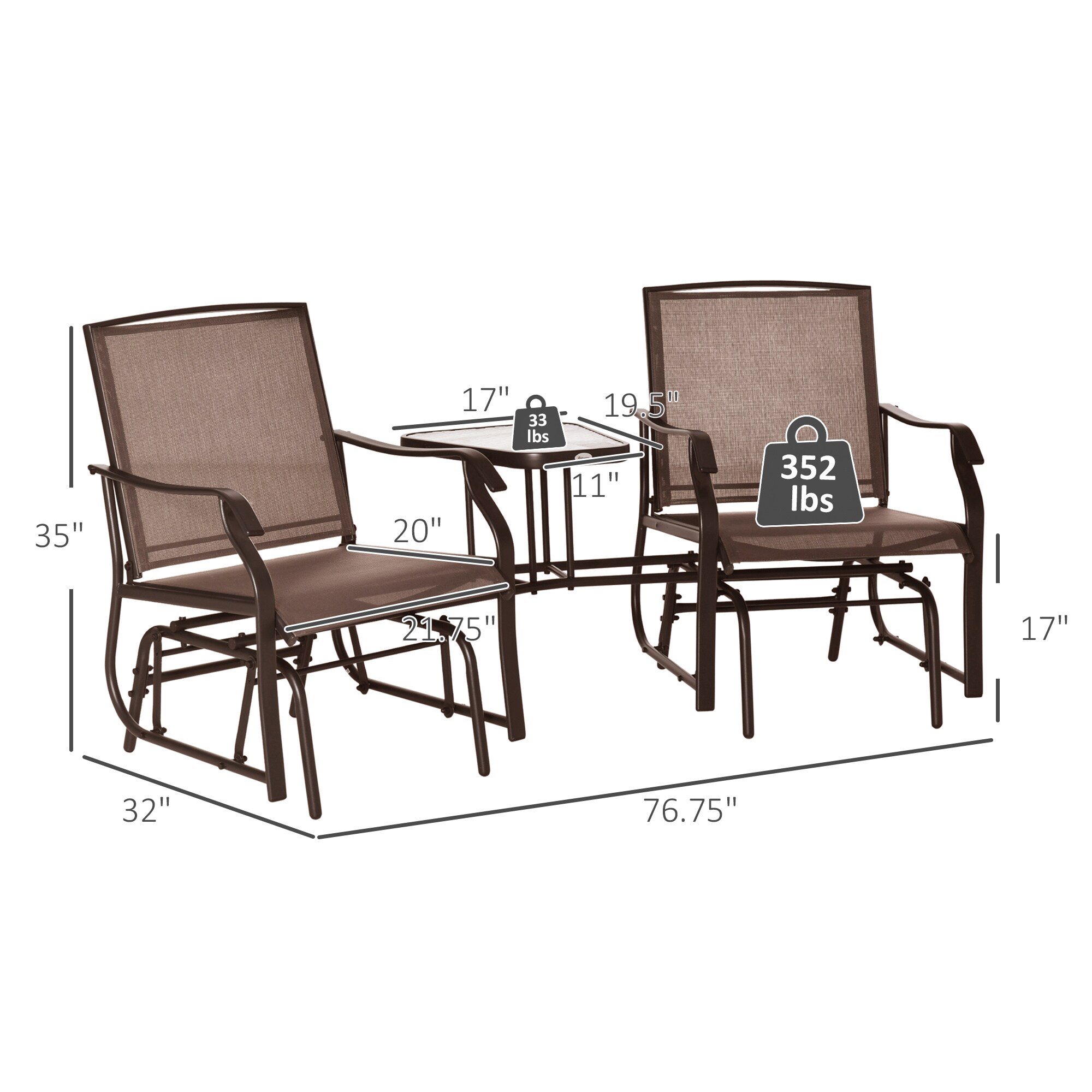 BABOOM BOM-P172599-OR Patio-Chairs - View #3