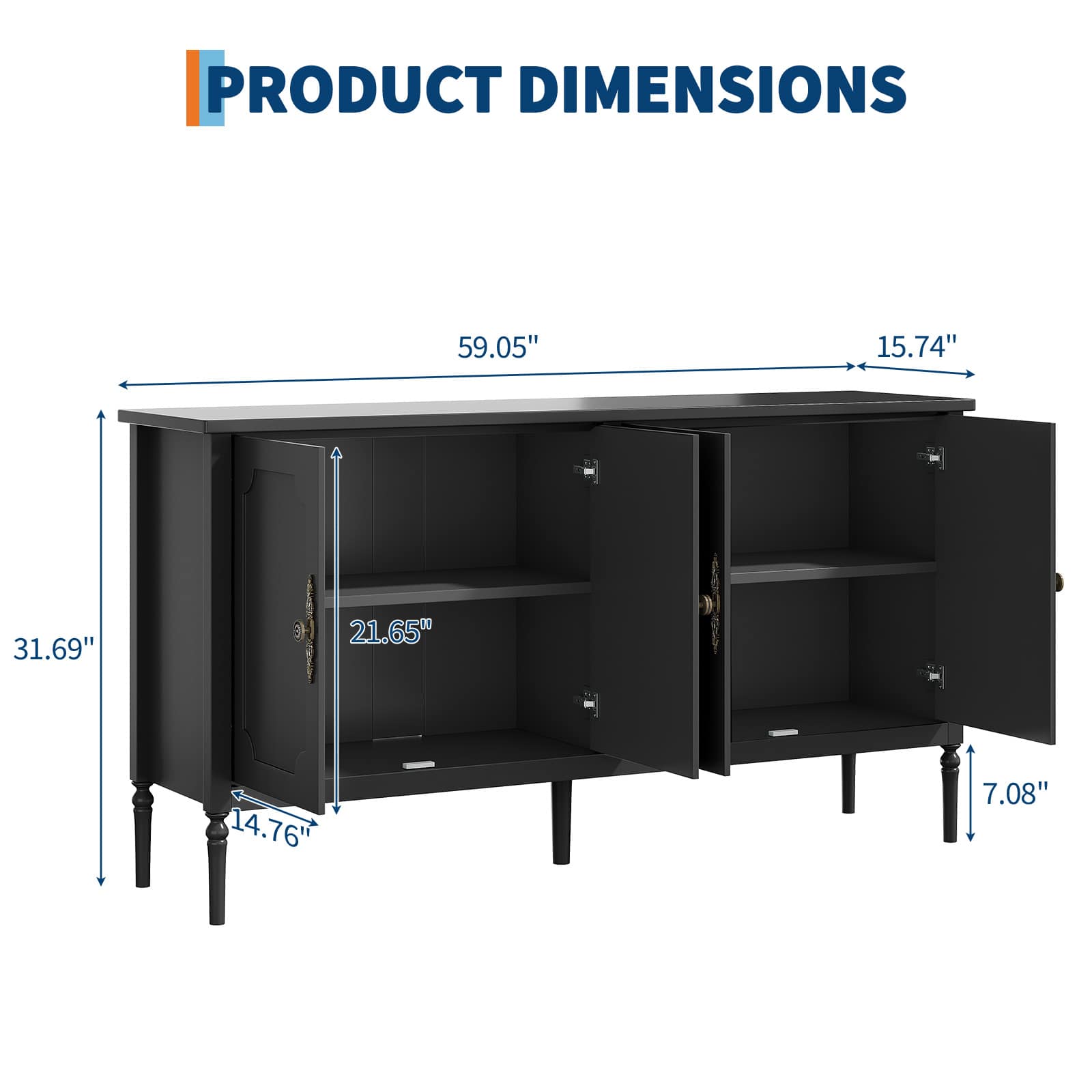 Qeetex SUN-PHK-335EA9YR Dining-Kitchen-Storarge - View #2