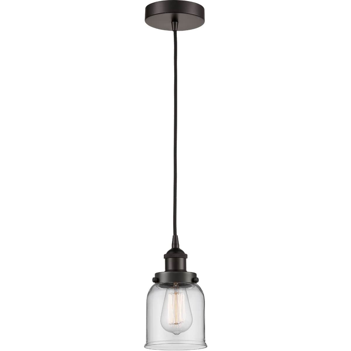 Innovations Lighting -  616-1PH-OB-G52-LED Franklin Restoration Small Bell Mini Pendant